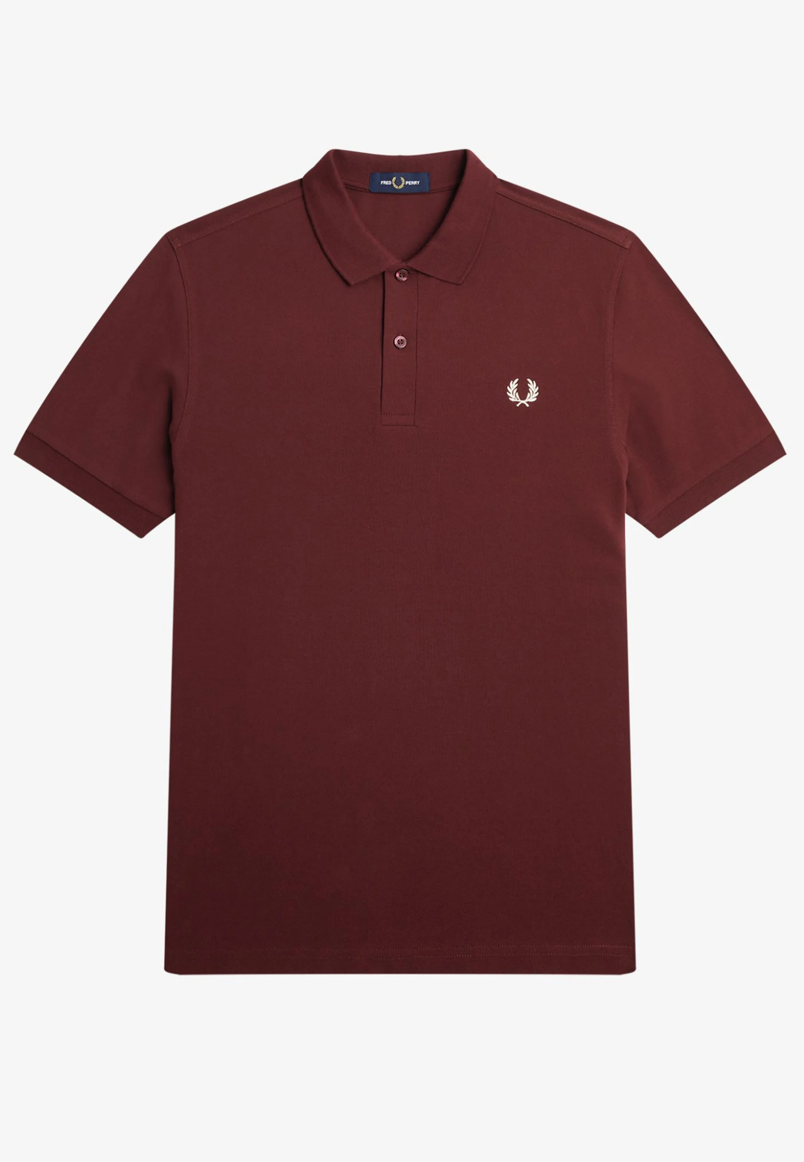 Fred Perry - Plain Oxblood - Polo