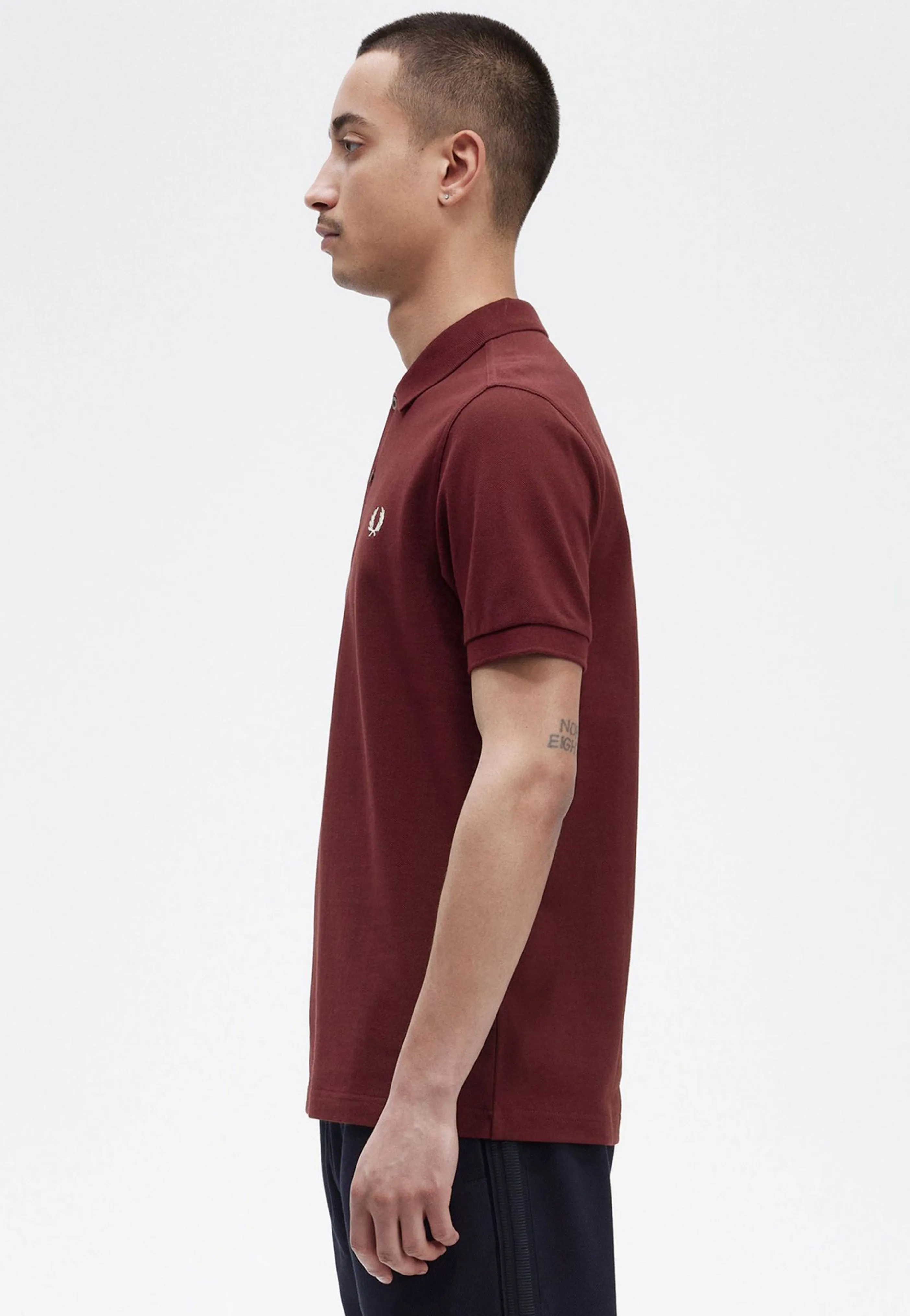 Fred Perry - Plain Oxblood - Polo