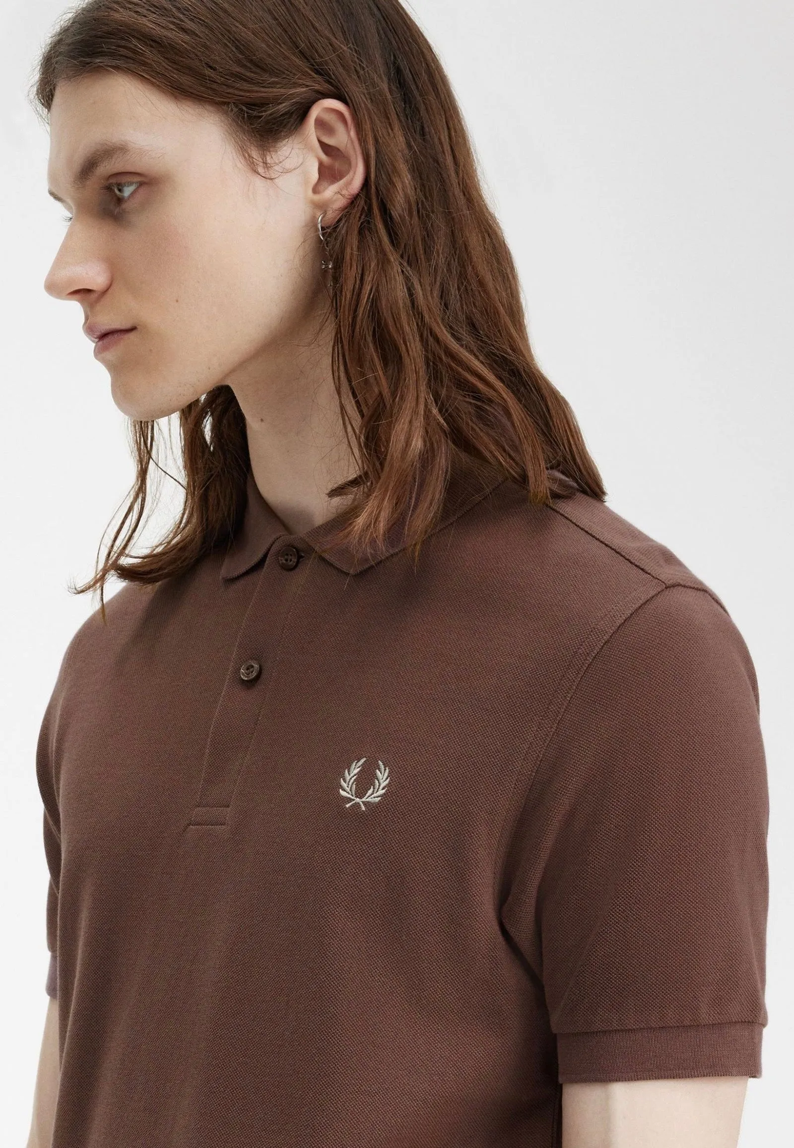 Fred Perry - Plain Road Brick/Warm Grey - Polo