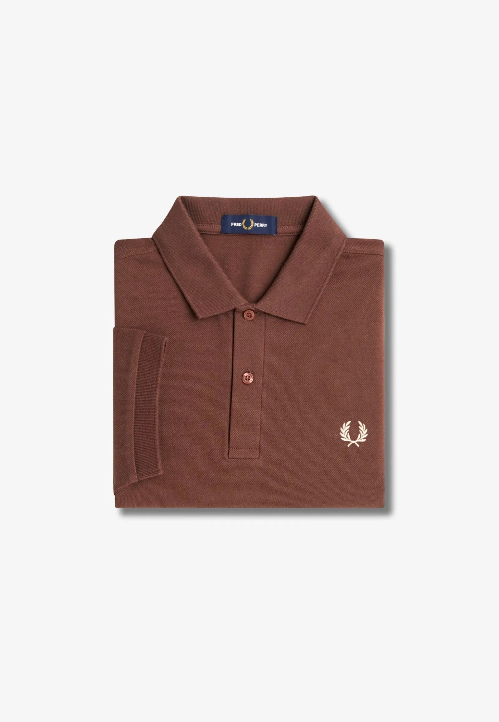 Fred Perry - Plain Whisky Brown/Porridge Marl - Polo