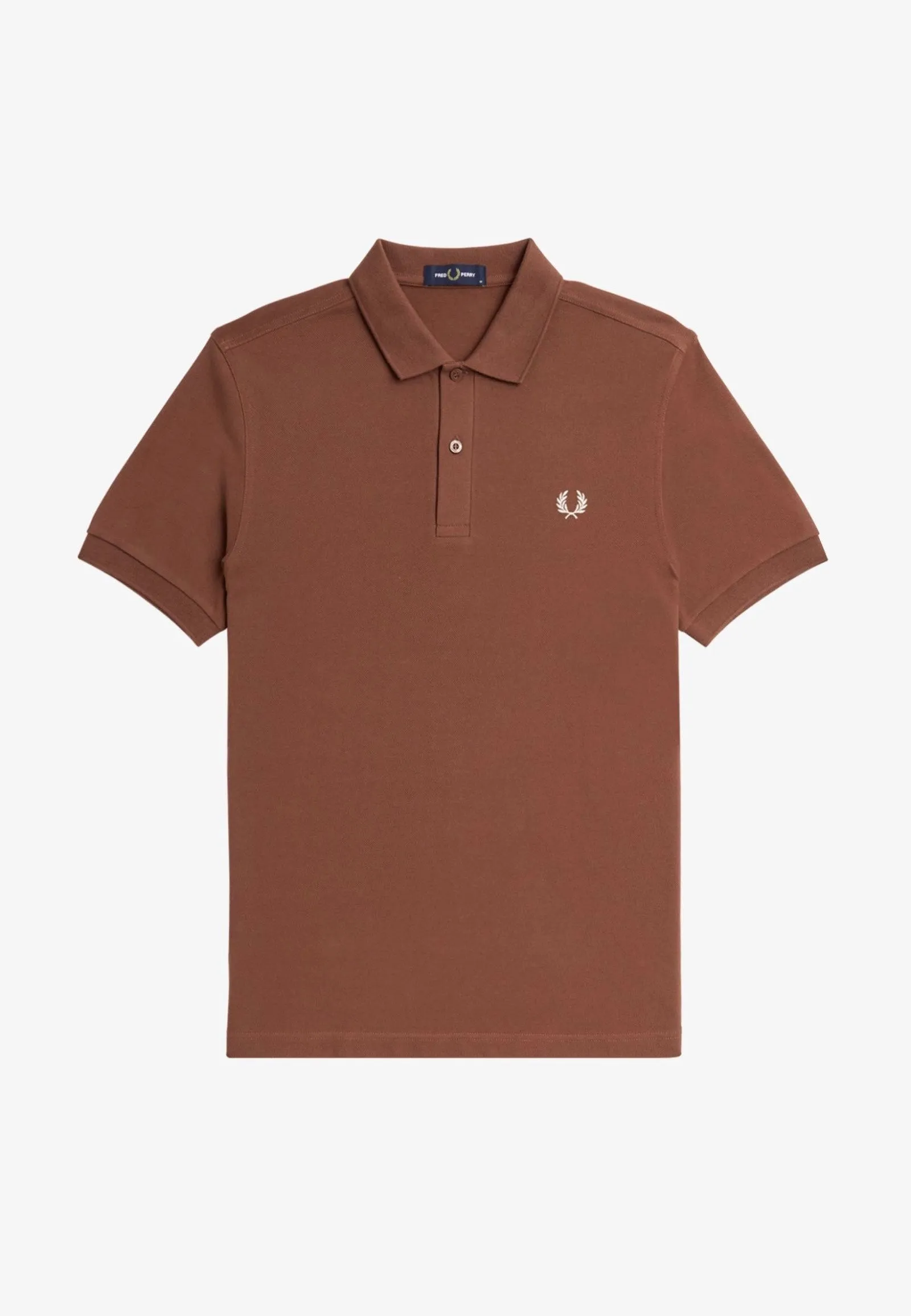 Fred Perry - Plain Whisky Brown/Porridge Marl - Polo