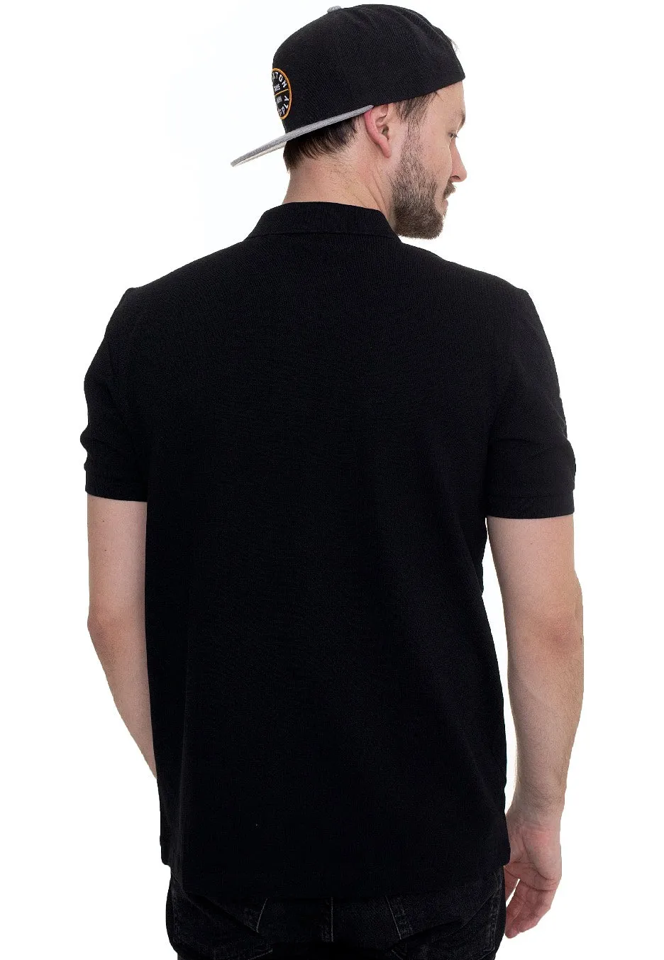 Fred Perry - Slim Fit Black/Chrome - Polo
