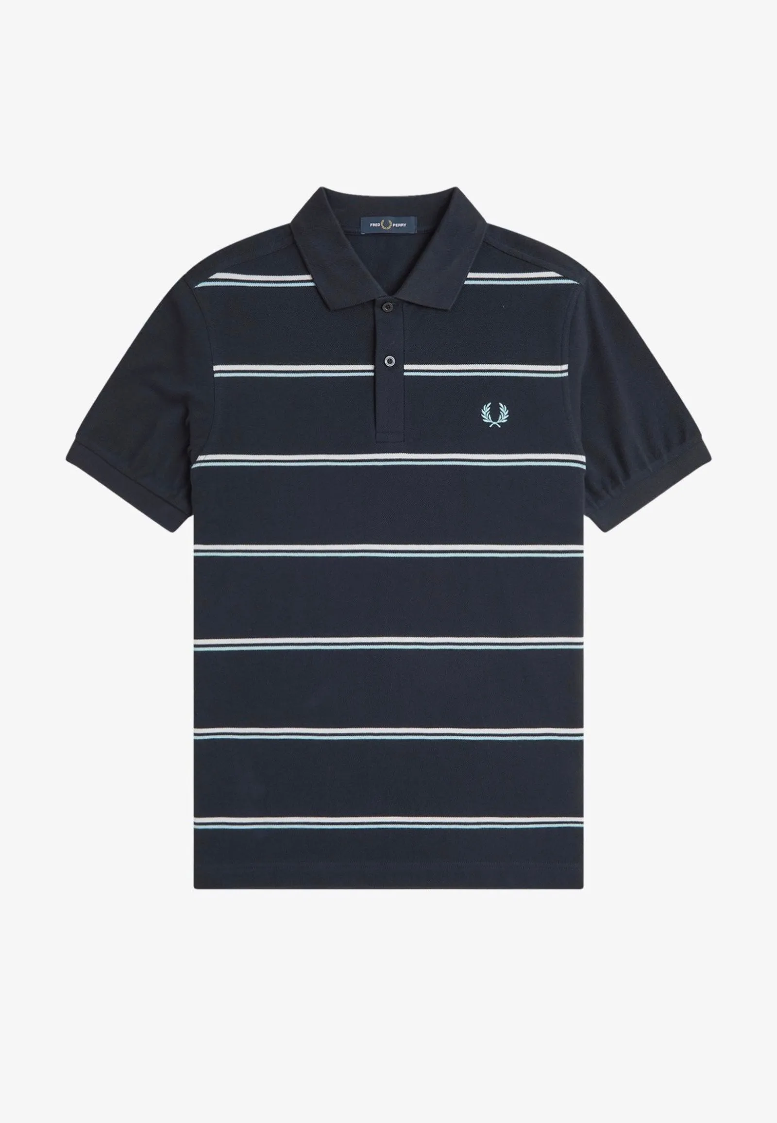 Fred Perry - Striped Navy - Polo