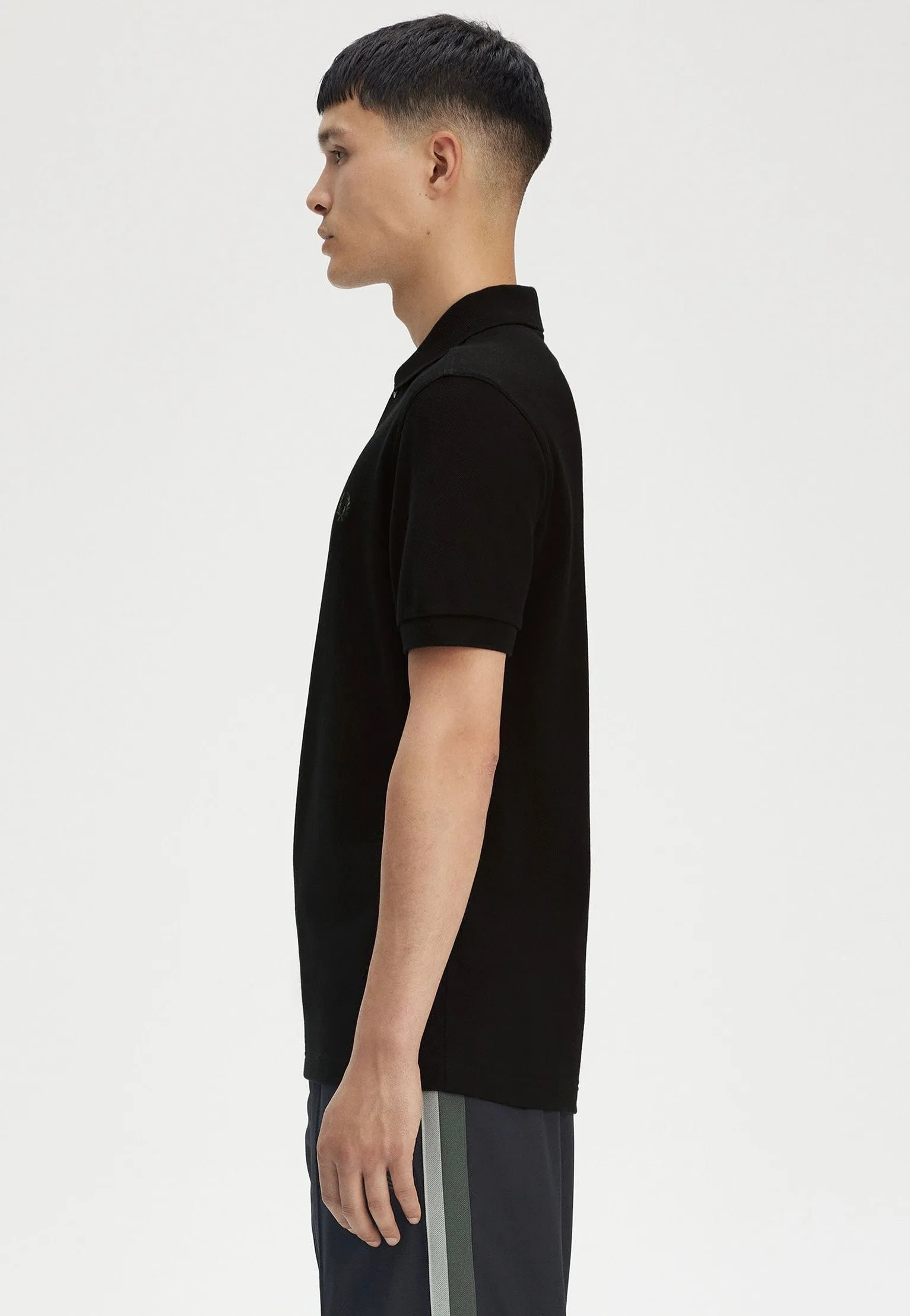 Fred Perry - The Fred Perry Black/Court Green - Polo