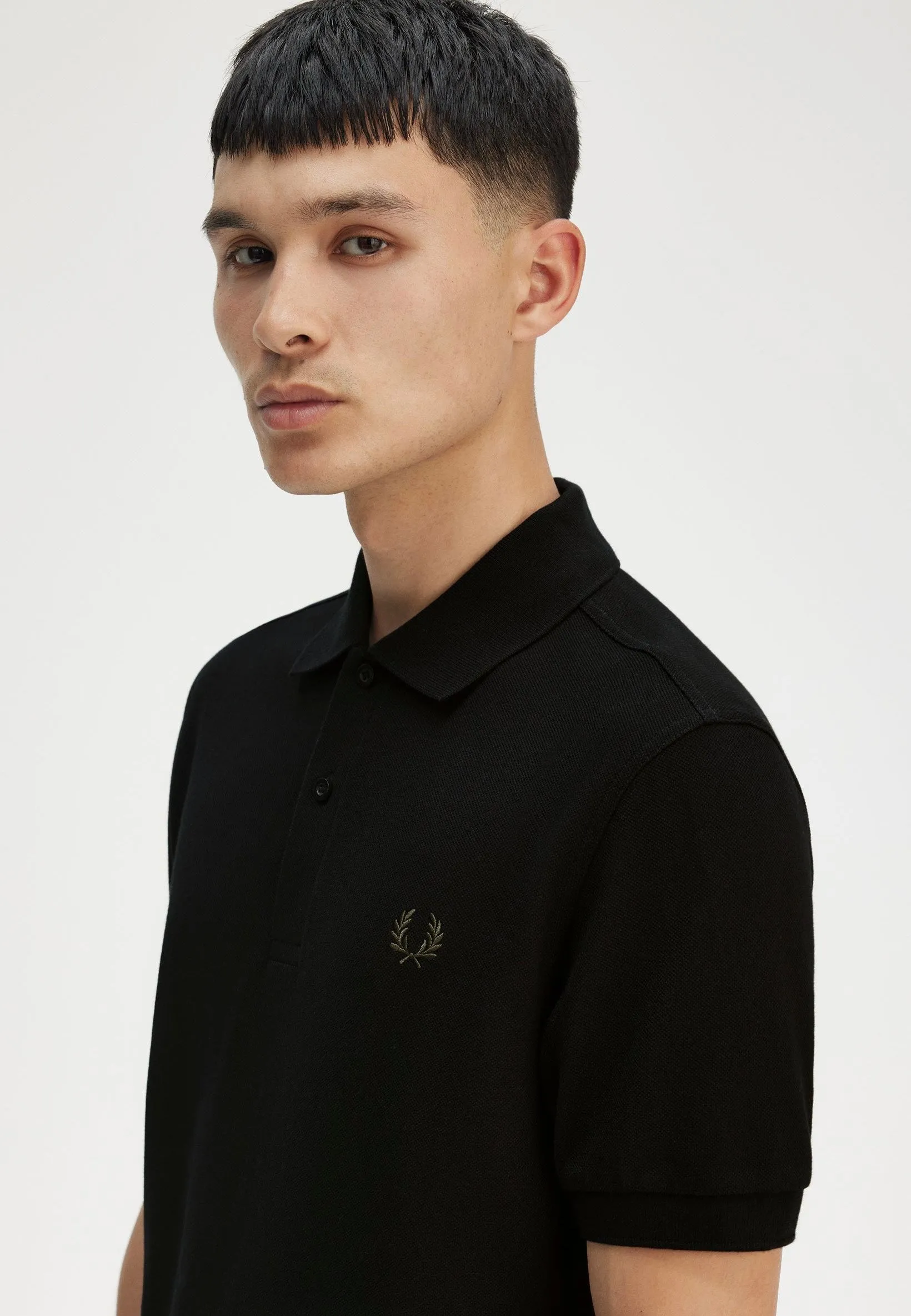 Fred Perry - The Fred Perry Black/Court Green - Polo
