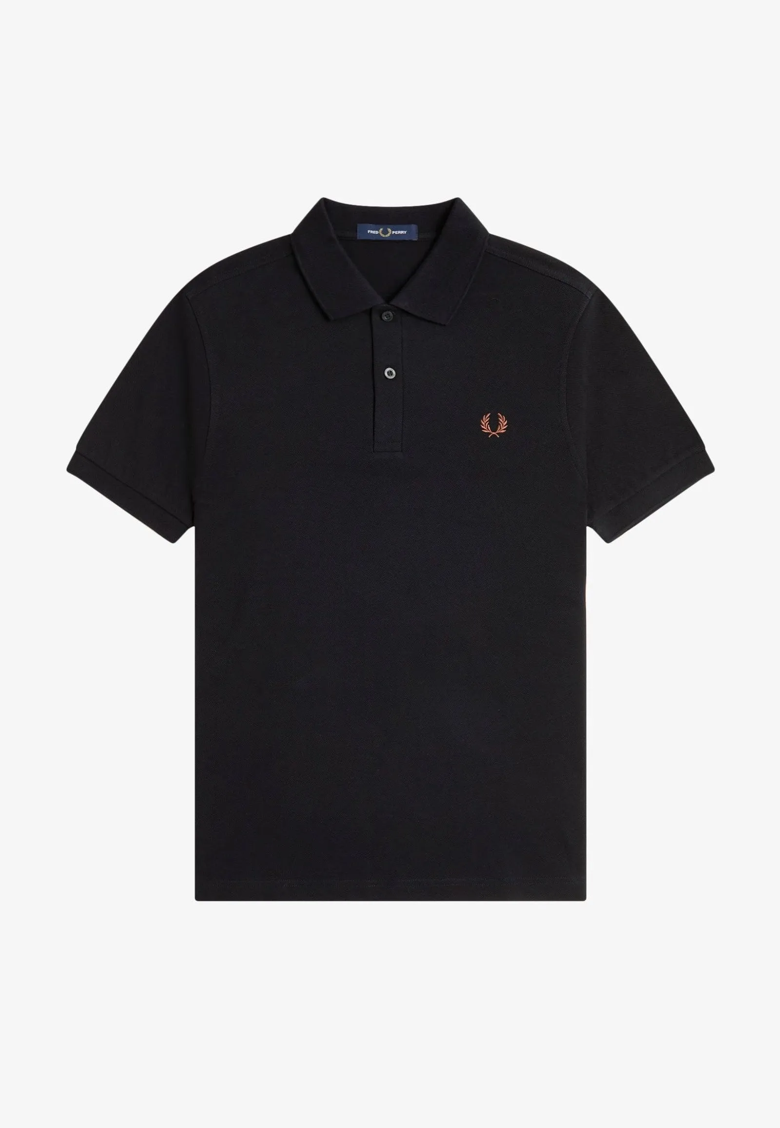 Fred Perry - The Fred Perry Black/Whiskybrwn - Polo