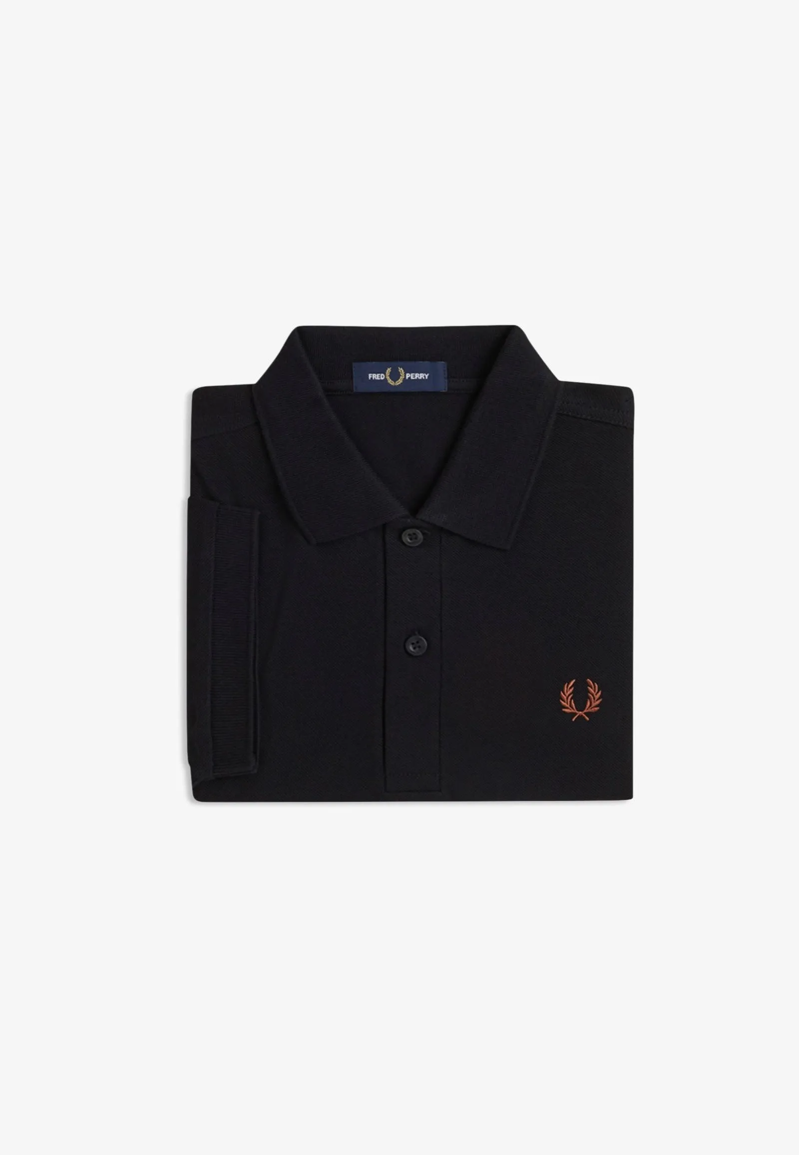 Fred Perry - The Fred Perry Black/Whiskybrwn - Polo