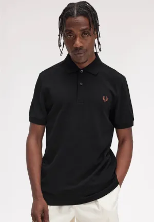 Fred Perry - The Fred Perry Black/Whiskybrwn - Polo