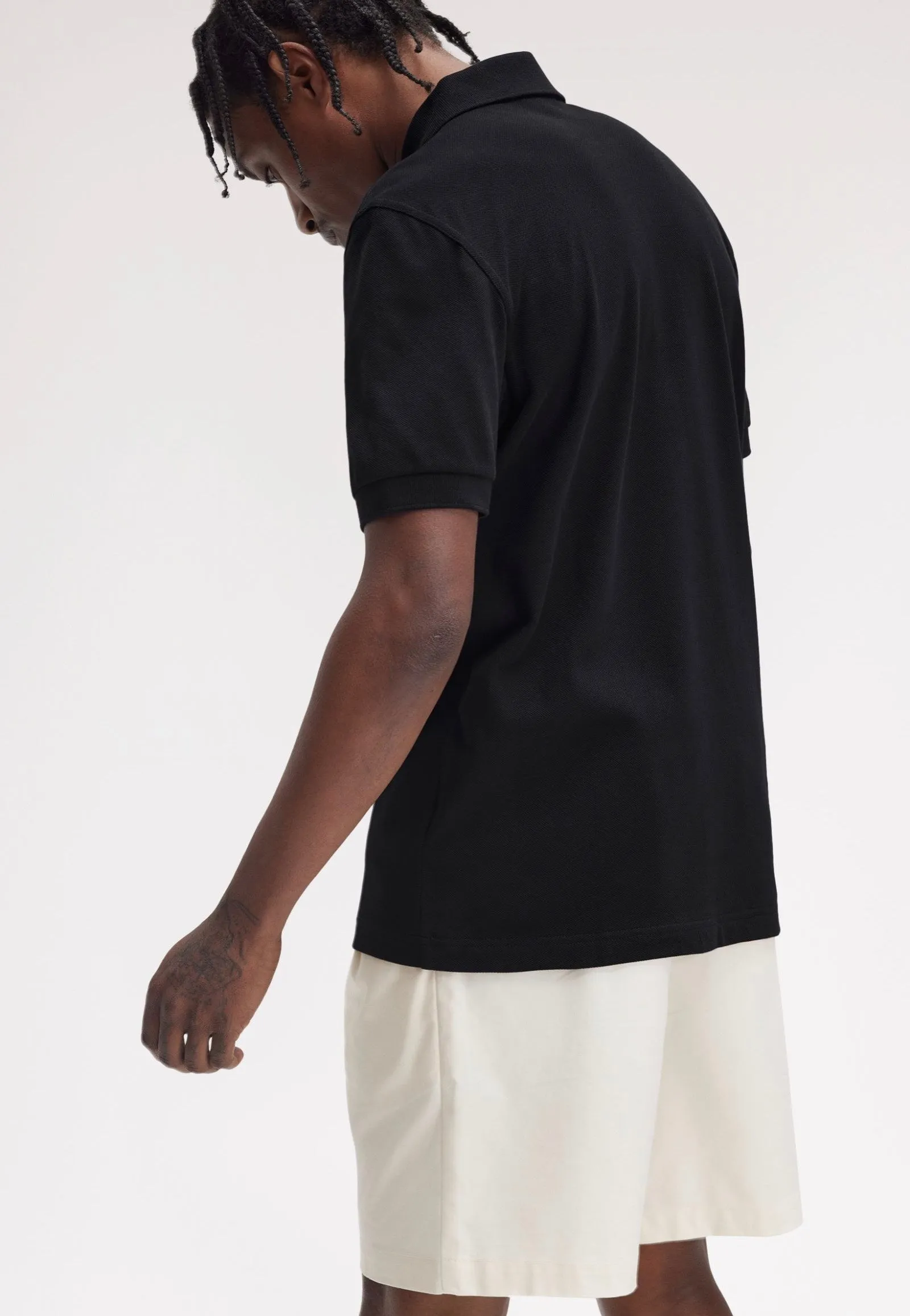 Fred Perry - The Fred Perry Black/Whiskybrwn - Polo
