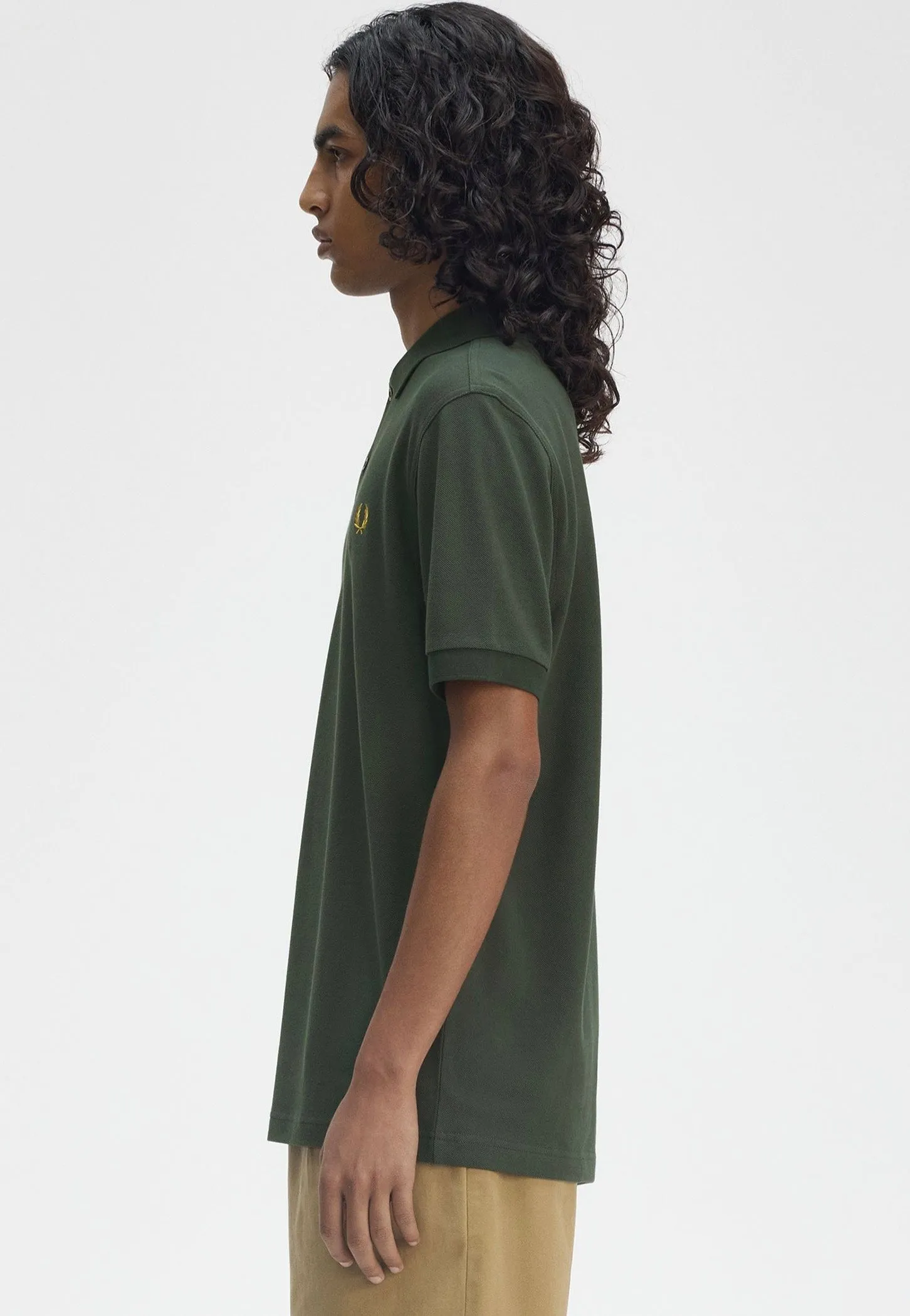 Fred Perry - The Fred Perry Court Green/Honeycomb - Polo