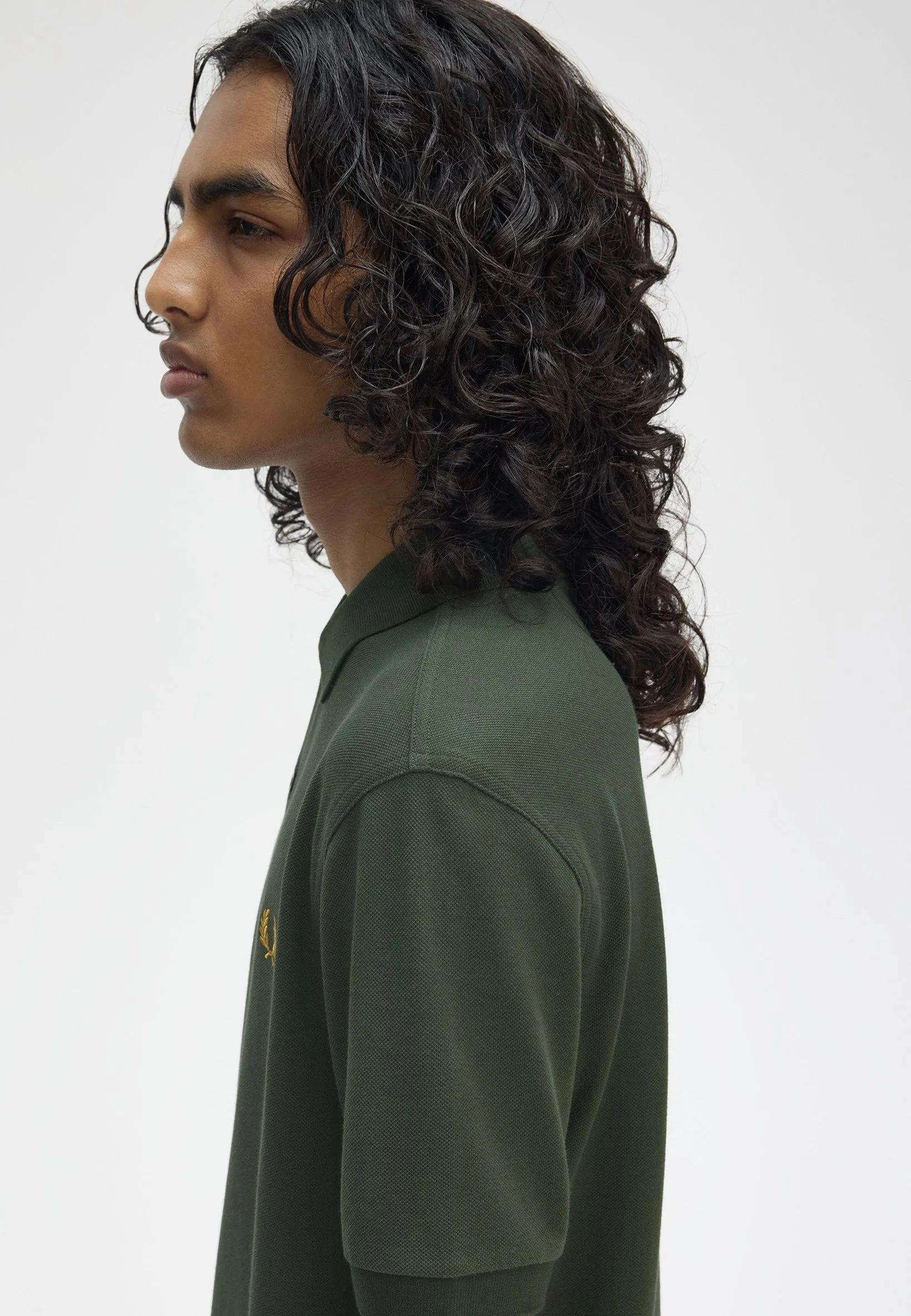Fred Perry - The Fred Perry Court Green/Honeycomb - Polo