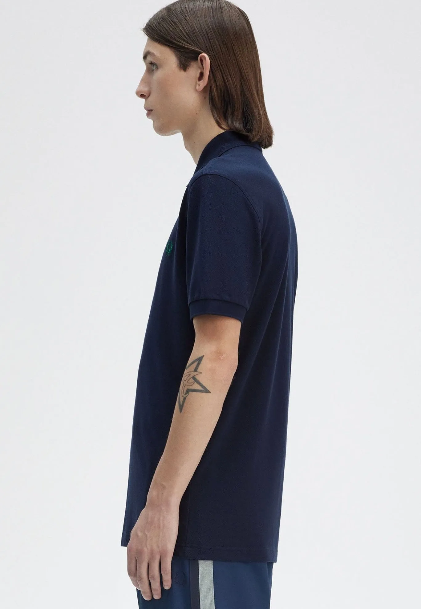 Fred Perry - The Fred Perry Dark Carbon/Label Green - Polo