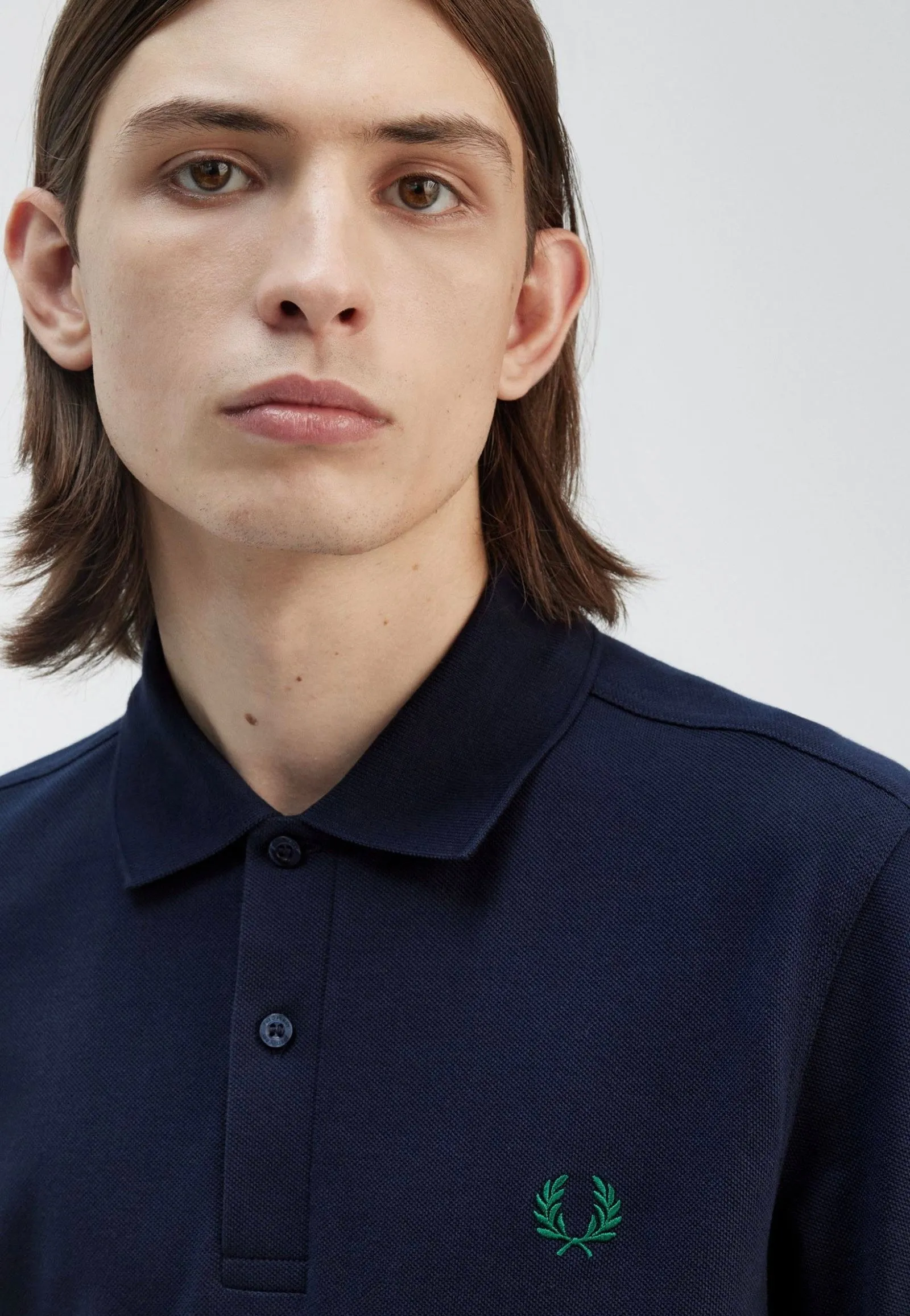 Fred Perry - The Fred Perry Dark Carbon/Label Green - Polo