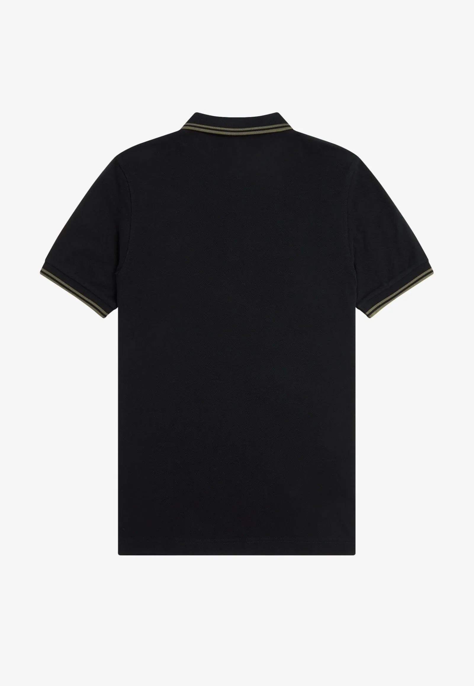 Fred Perry - The Twin Tipped Black/Lr Wgre - Polo