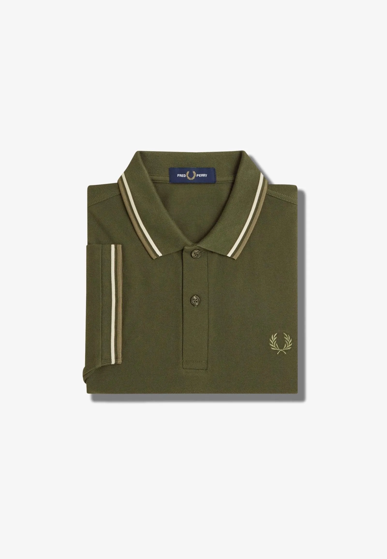 Fred Perry - The Twin Tipped Hntgrn/Loyst/Lwg - Polo