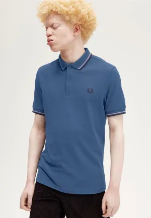 Fred Perry - The Twin Tipped Mdnbl/Ultvio/Nvy - Polo
