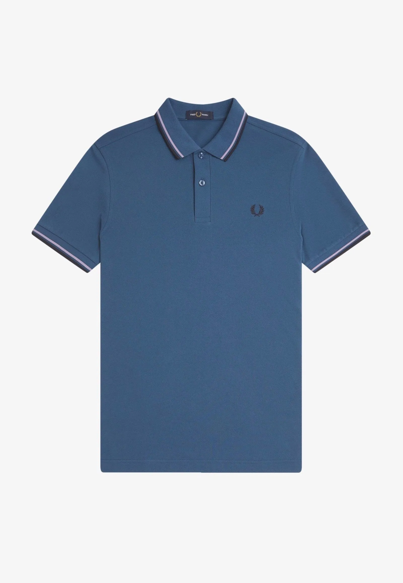 Fred Perry - The Twin Tipped Mdnbl/Ultvio/Nvy - Polo