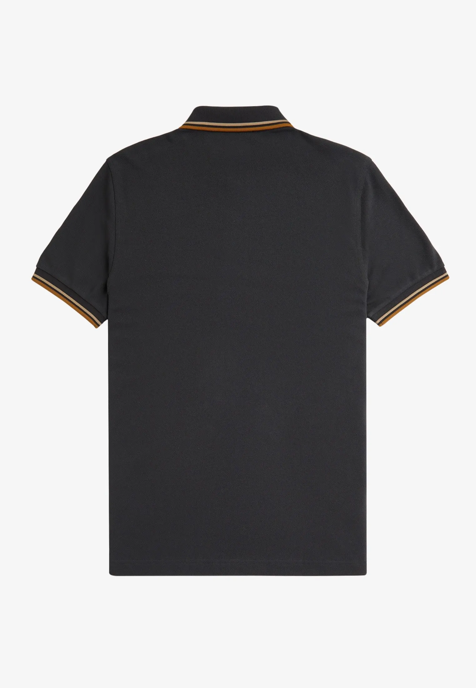 Fred Perry - Twin Tipped Anchor Grey/Warm Stone/Dark Caramel - Polo