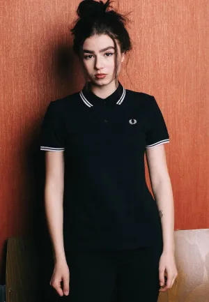 Fred Perry - Twin Tipped Black - Polo