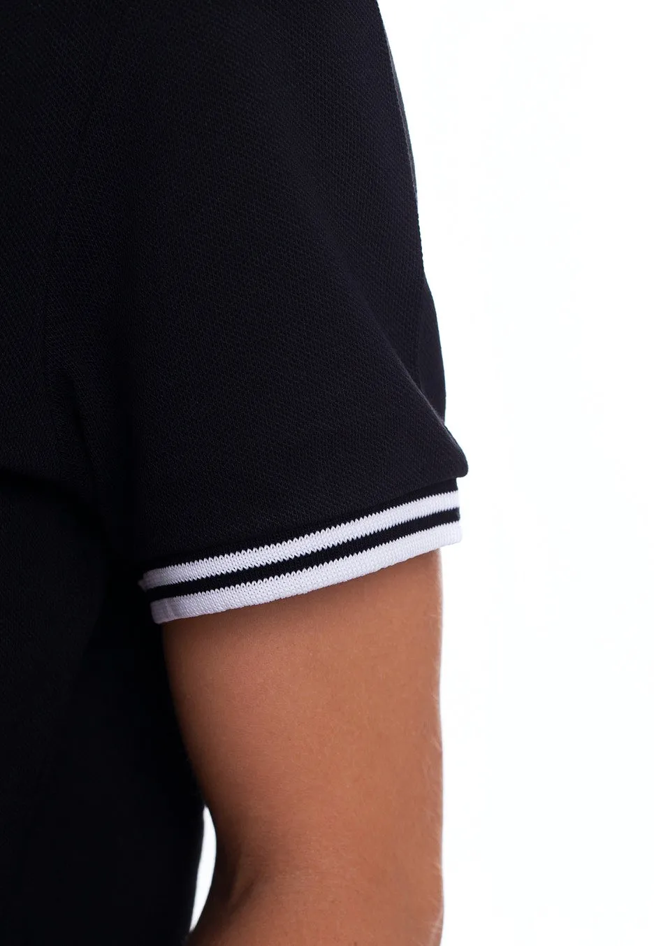 Fred Perry - Twin Tipped Black - Polo