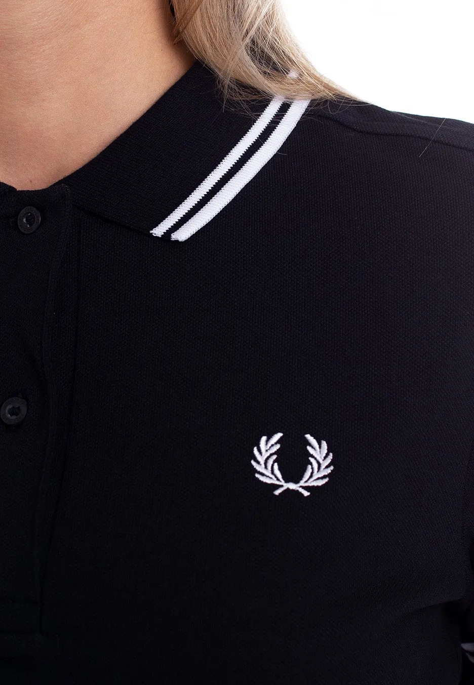 Fred Perry - Twin Tipped Black - Polo
