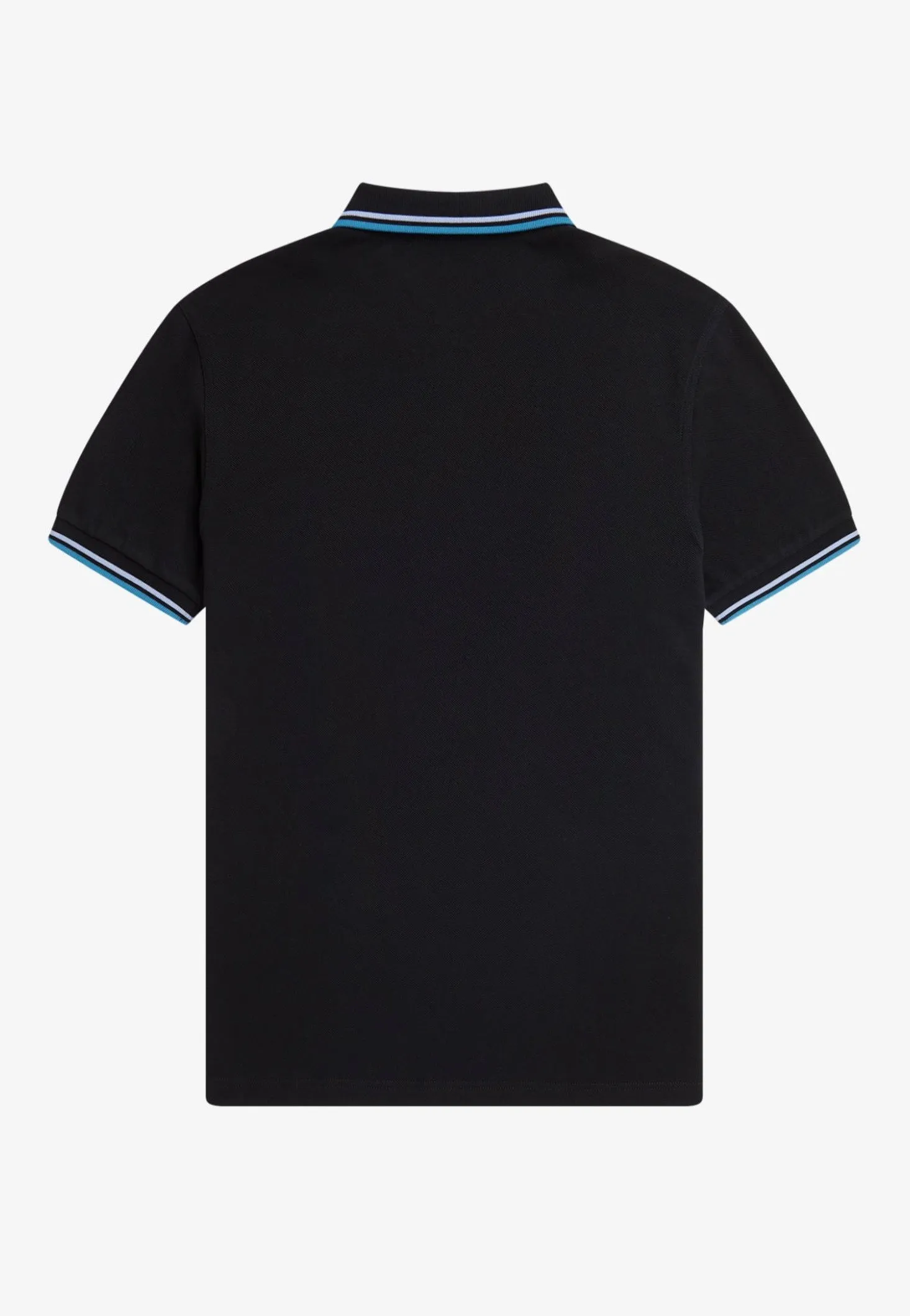 Fred Perry - Twin Tipped Black/Light Smoke/Runaway Bay Ocean - Polo