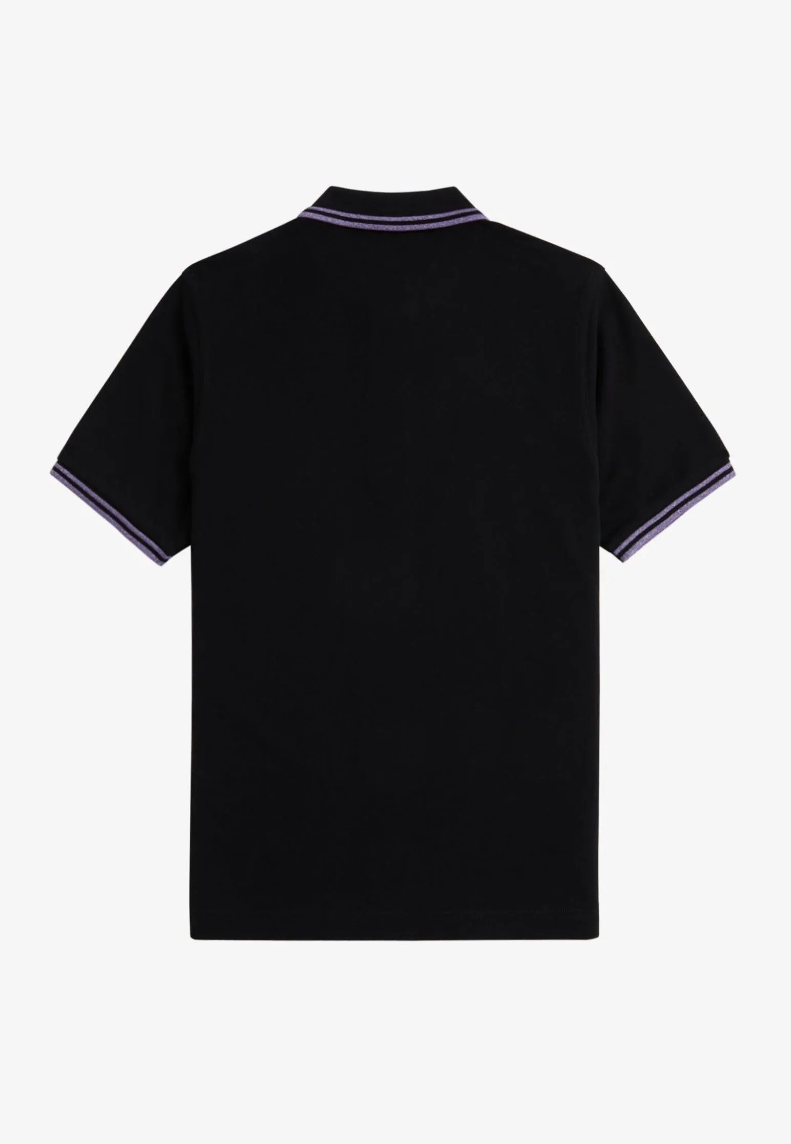 Fred Perry - Twin Tipped Black/Metallic Ultra Violet/Metallic Ultra Violet - Polo