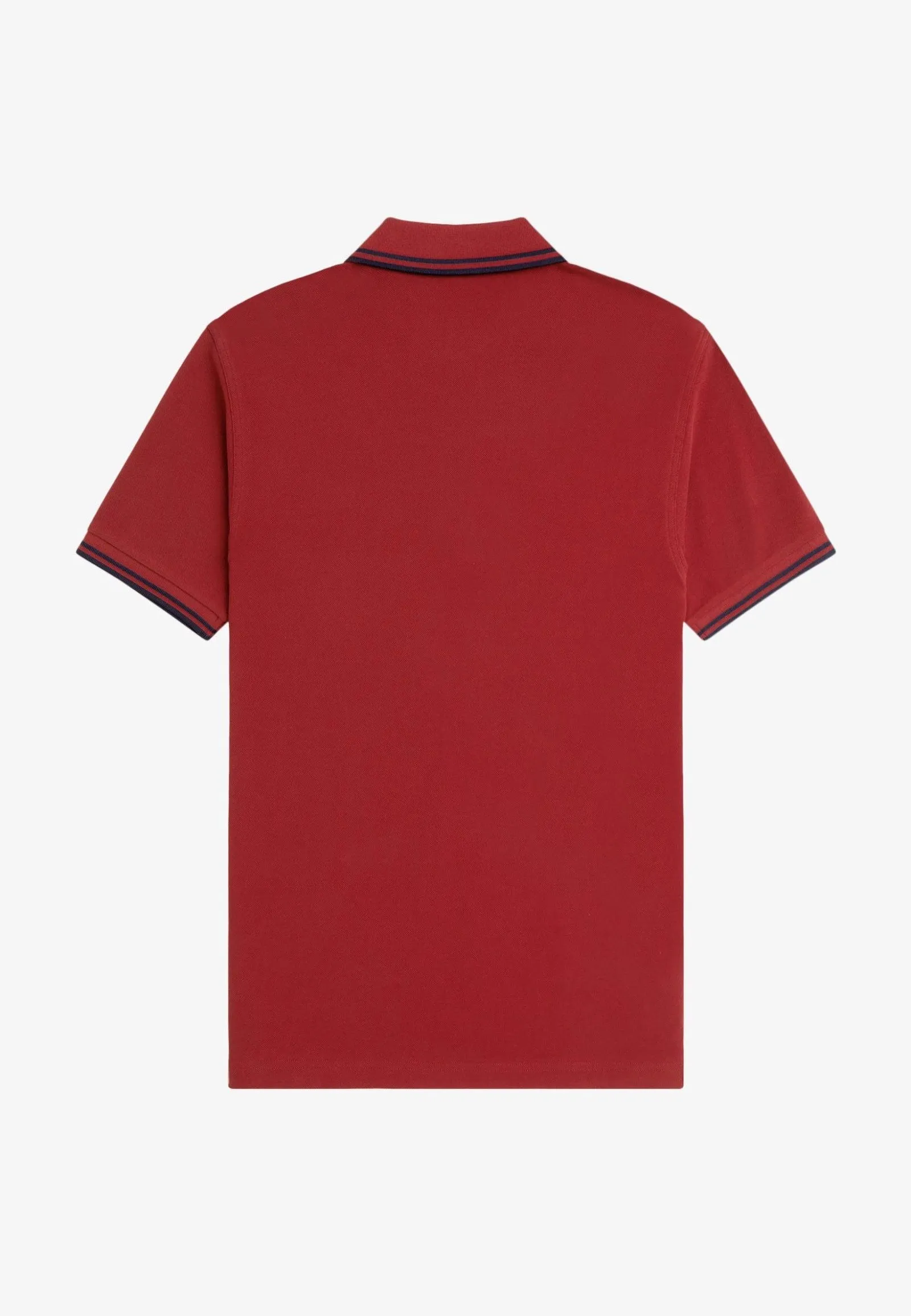 Fred Perry - Twin Tipped Burnt Red/Navy - Polo