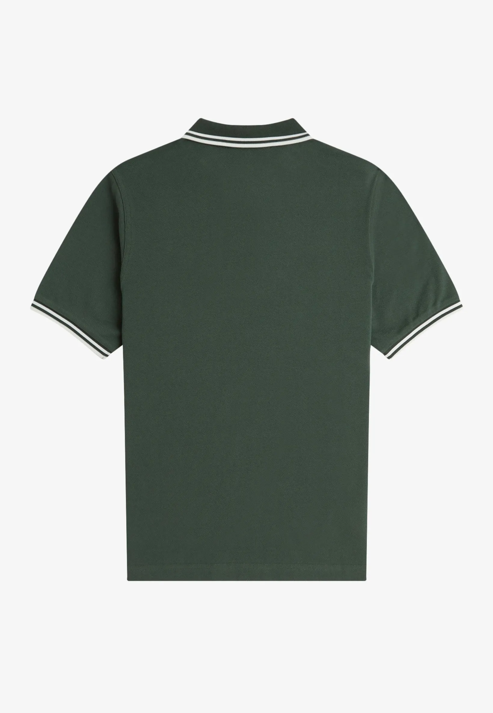 Fred Perry - Twin Tipped Court Green/Snow White - Polo