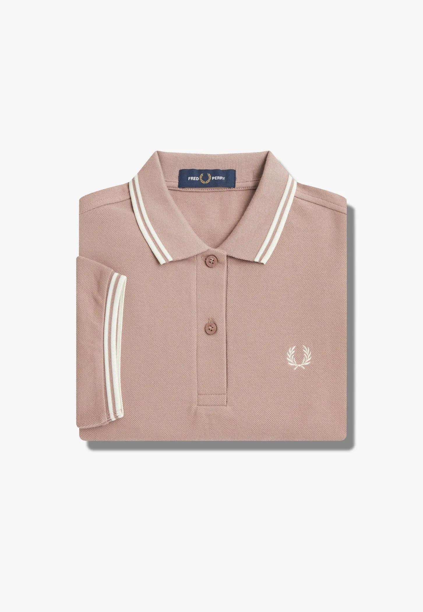 Fred Perry - Twin Tipped Dark Pink - Polo