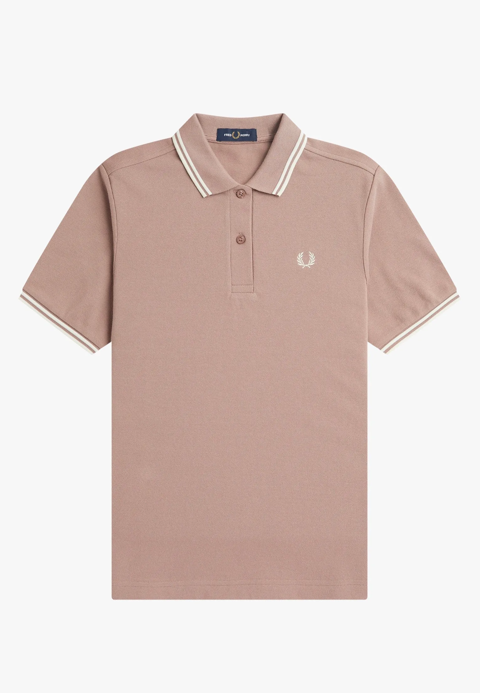 Fred Perry - Twin Tipped Dark Pink - Polo