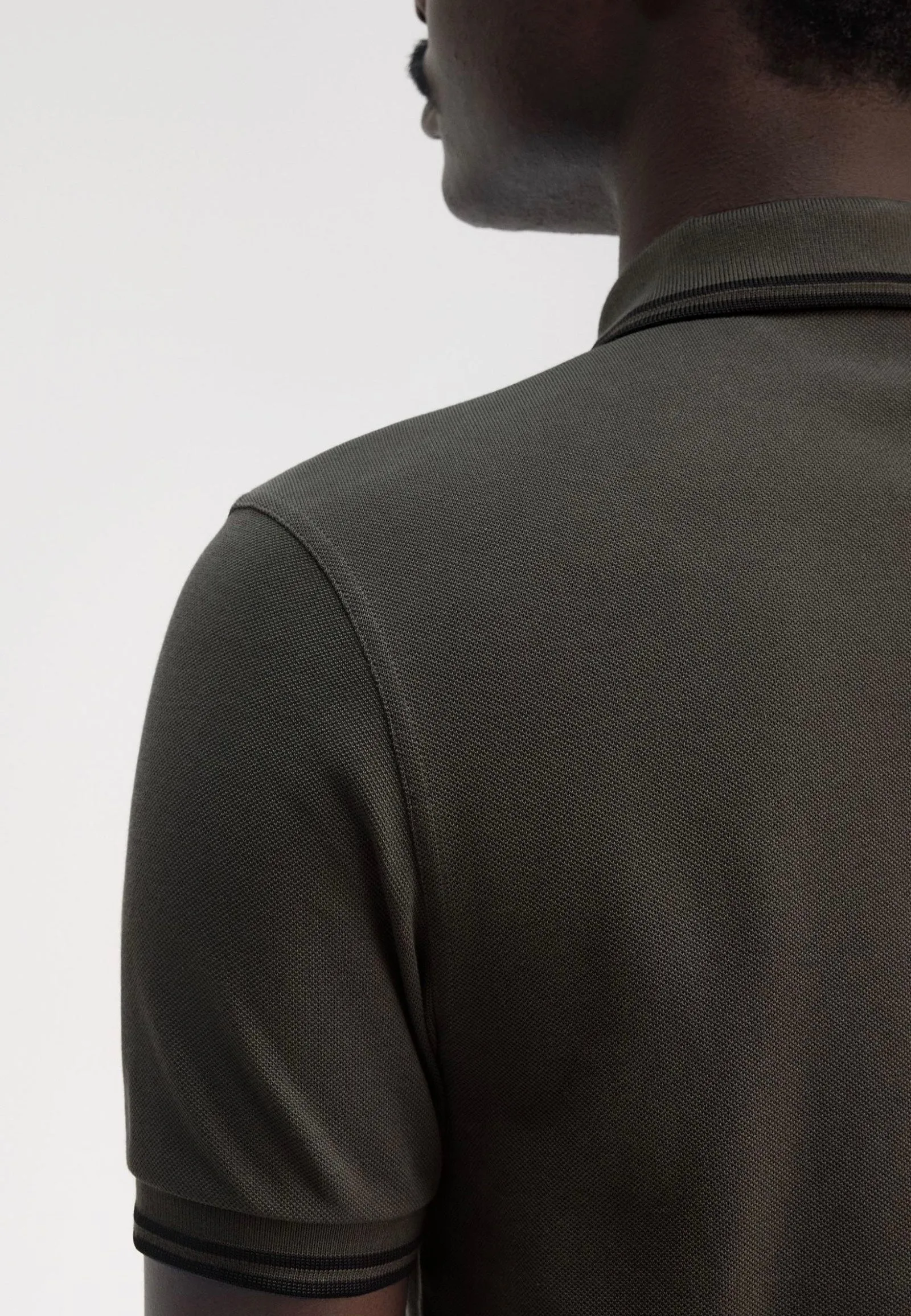 Fred Perry - Twin Tipped Field Green/Black - Polo