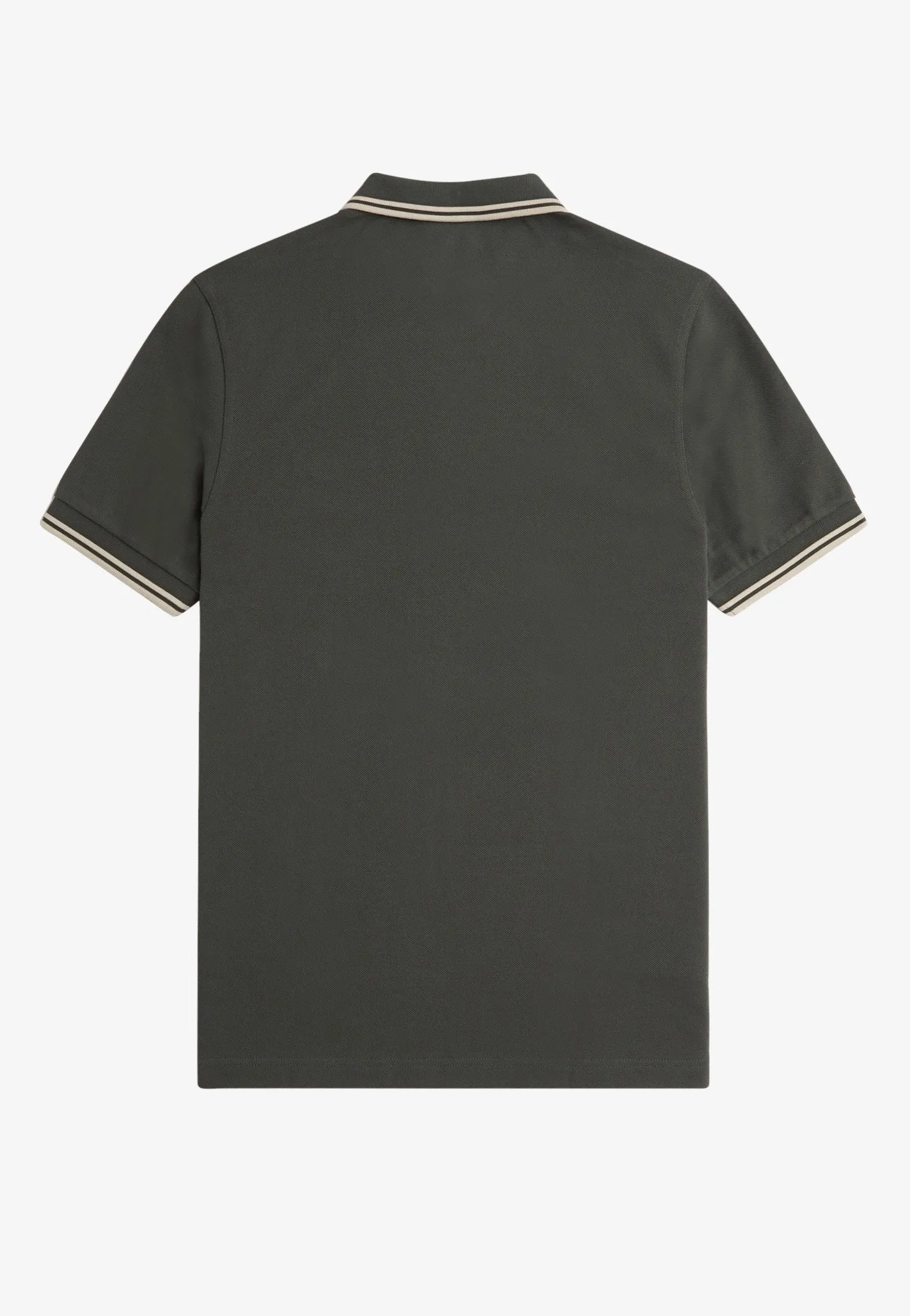 Fred Perry - Twin Tipped Field Green/Oatmeal - Polo
