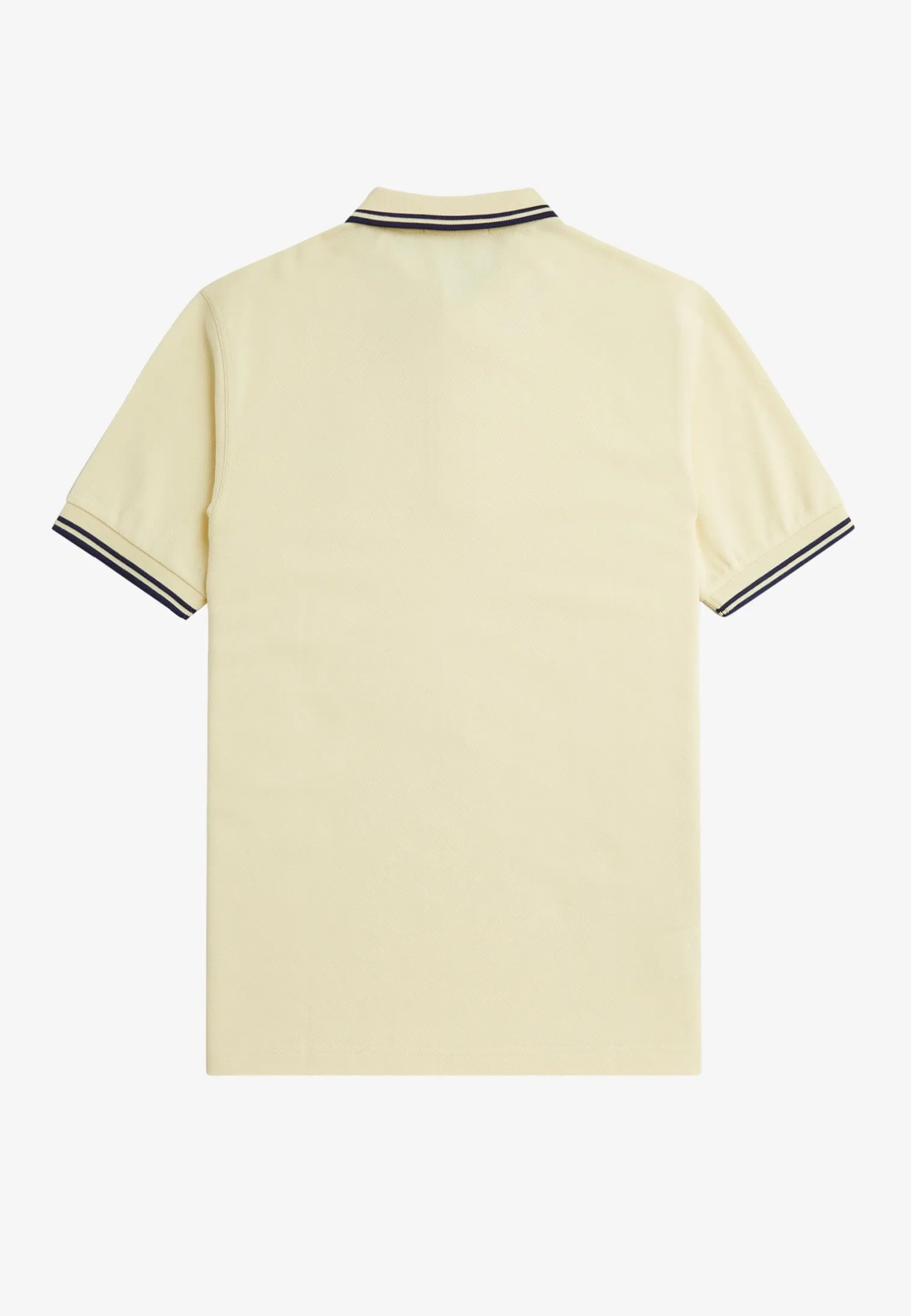 Fred Perry - Twin Tipped Ice Cream/French Navy - Polo