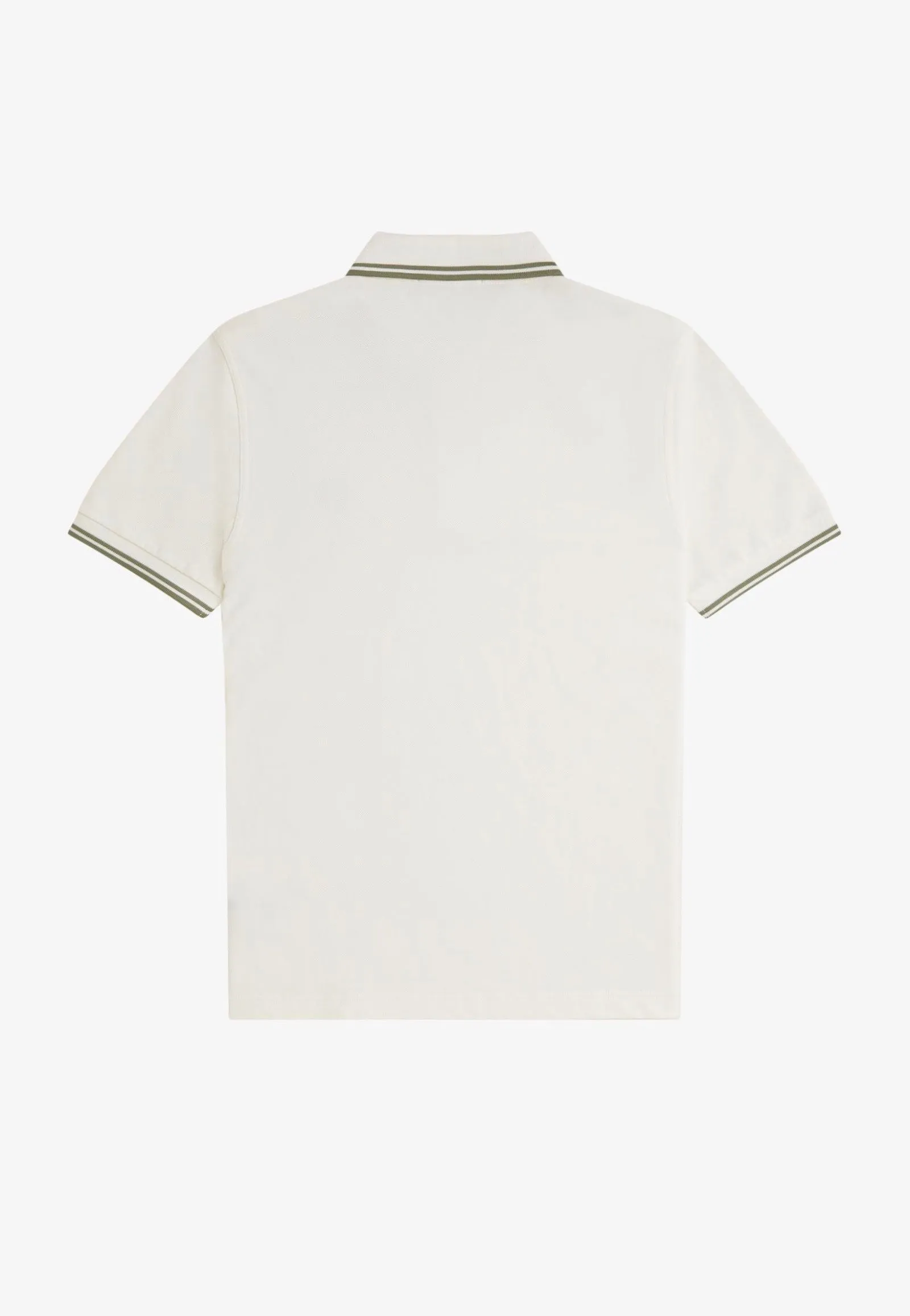 Fred Perry - Twin Tipped Lghecru/Olivmint - Polo