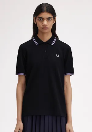 Fred Perry - Twin Tipped Navy/Ultra Violet/Ultra Violet - Polo