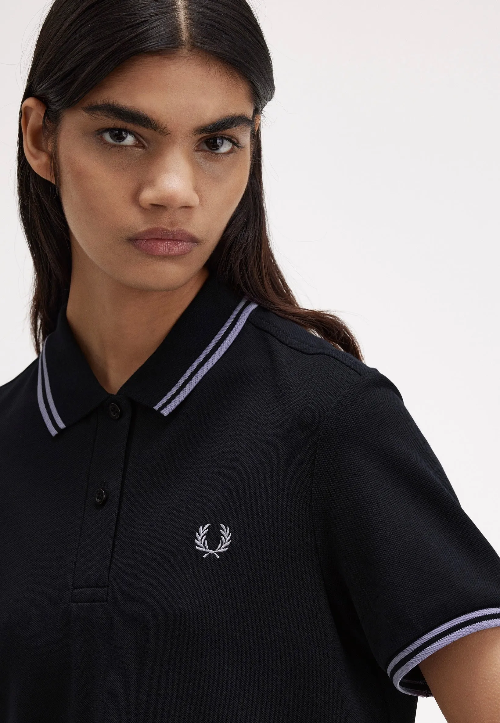 Fred Perry - Twin Tipped Navy/Ultra Violet/Ultra Violet - Polo