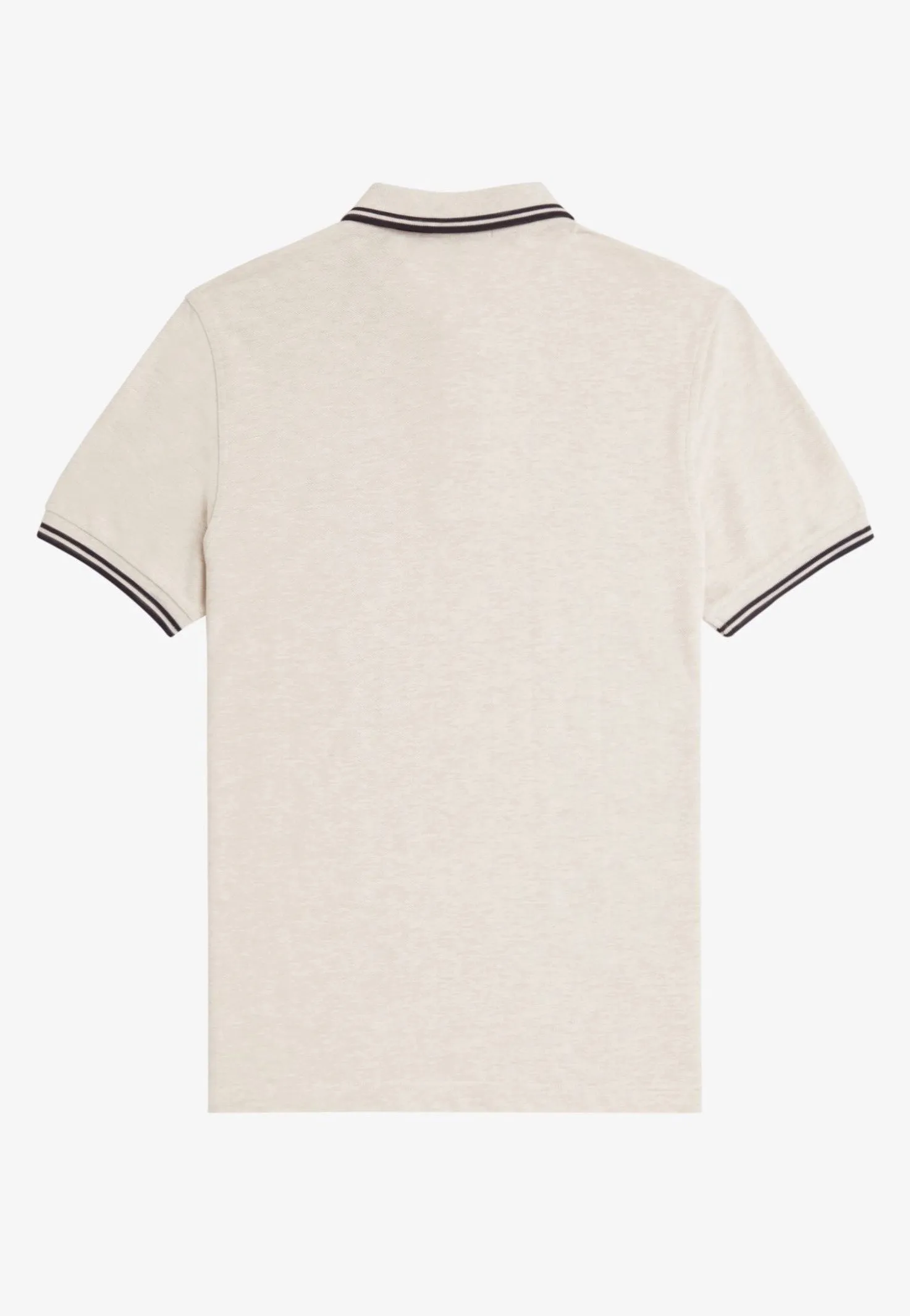 Fred Perry - Twin Tipped Porridge Marl/Anchor Grey/Anchor Grey - Polo
