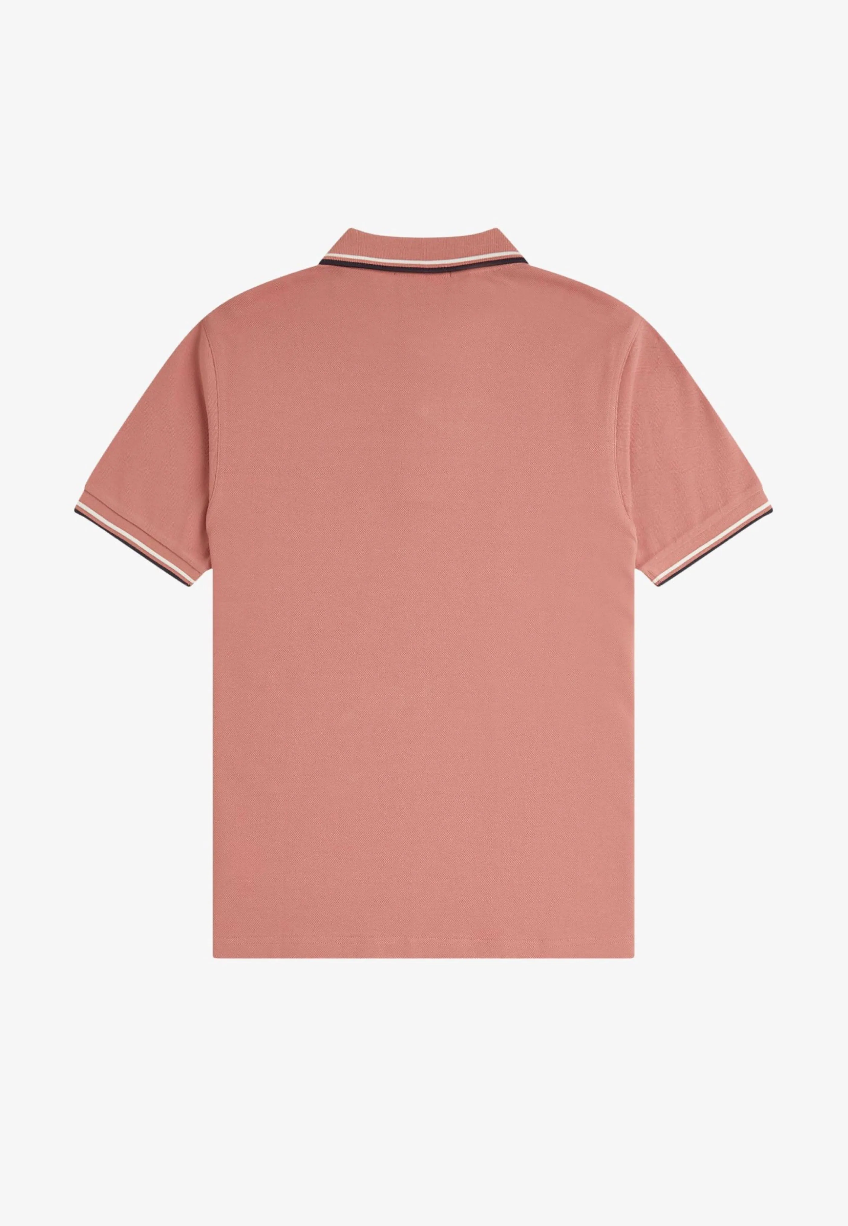 Fred Perry - Twin Tipped Puttypink/Ecru/Navy - Polo