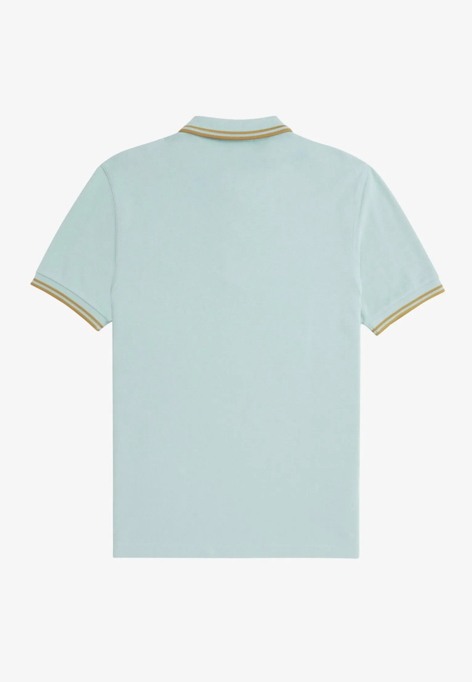 Fred Perry - Twin Tipped Silver Blue/Dark Caramel - Polo
