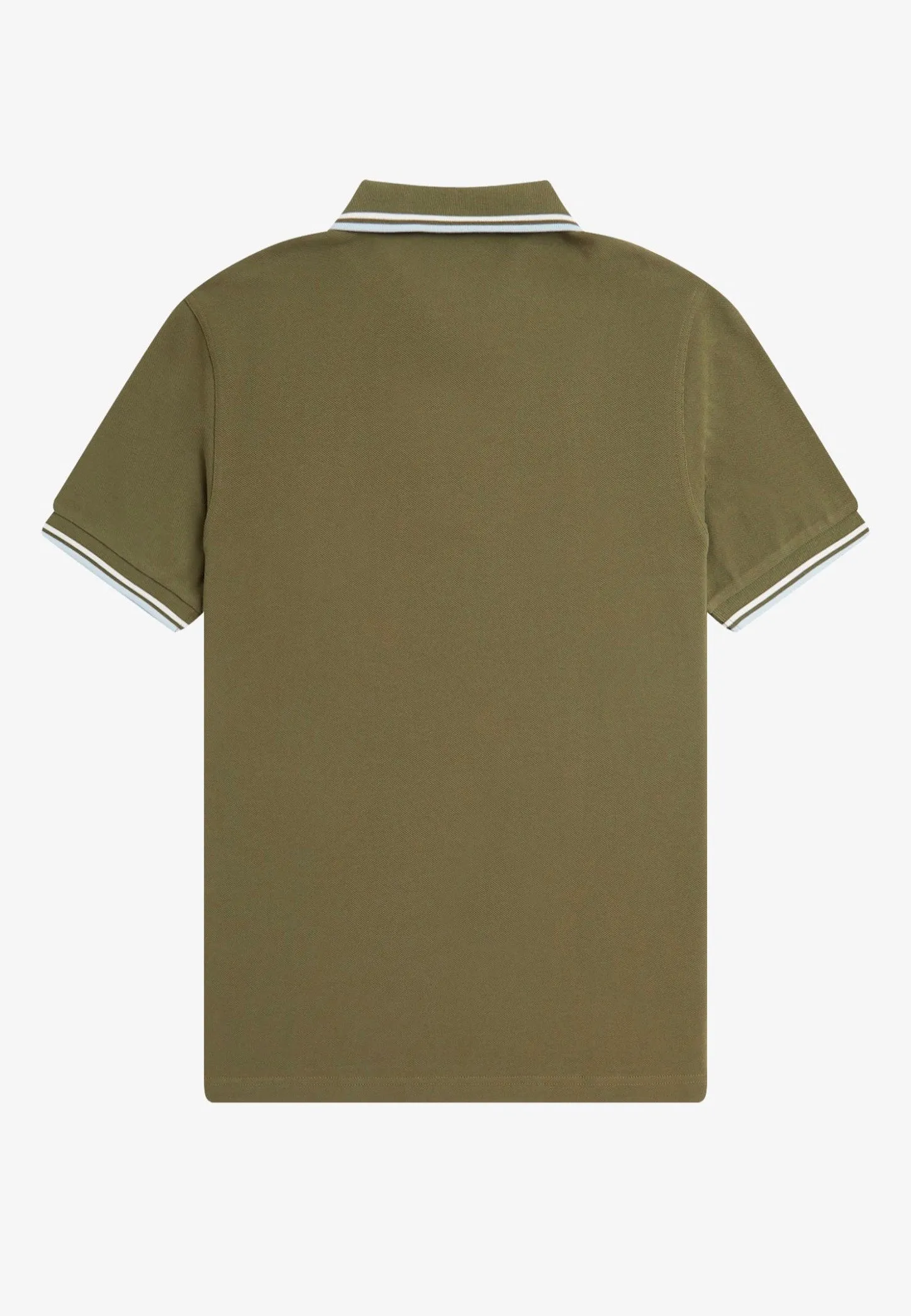 Fred Perry - Twin Tipped Uniform Green/Snow White/Light Ice - Polo