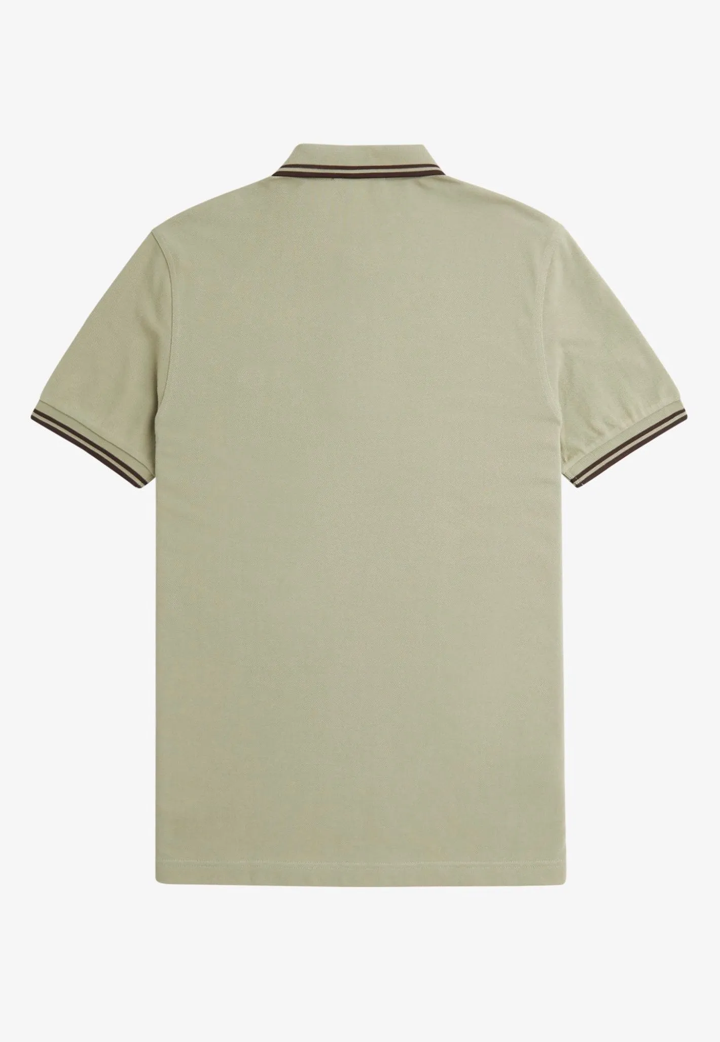 Fred Perry - Twin Tipped Warm Grey/Brick - Polo