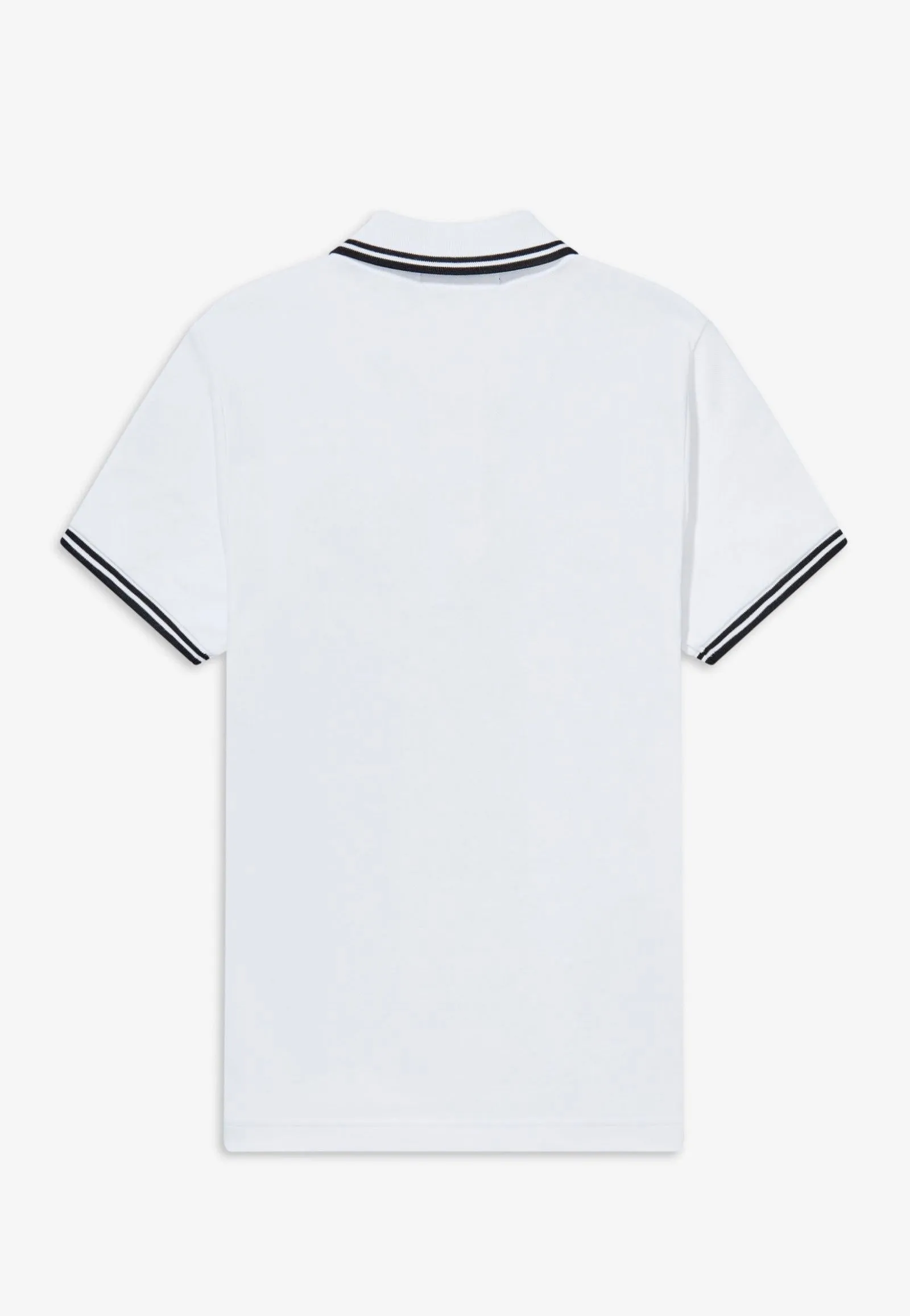 Fred Perry - Twin Tipped White - Polo