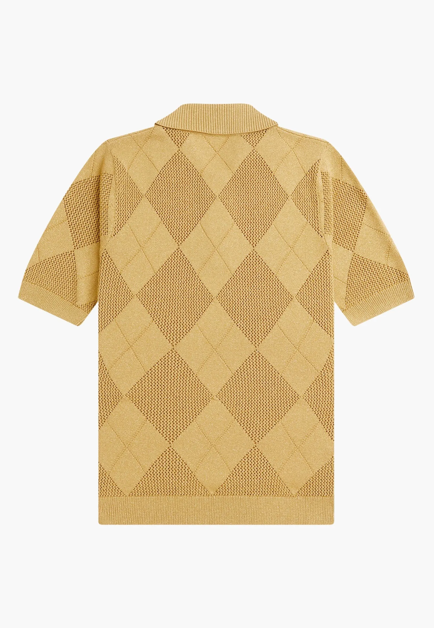 Fred Perry x Amy Winehouse - Argyle Knitted 1964 Gold - Polo