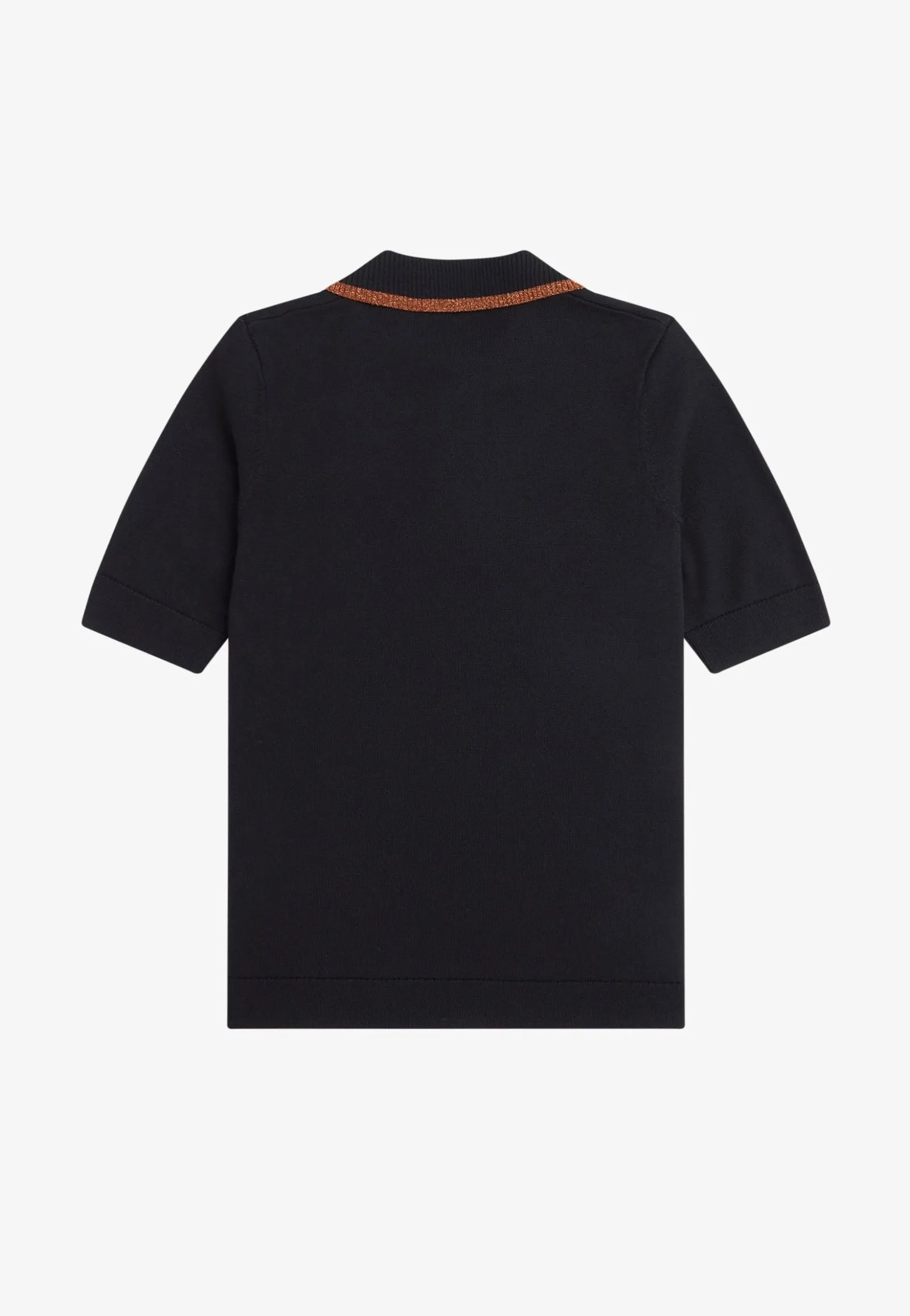 Fred Perry x Amy Winehouse - Metallic Tipped Knitted Black - Polo