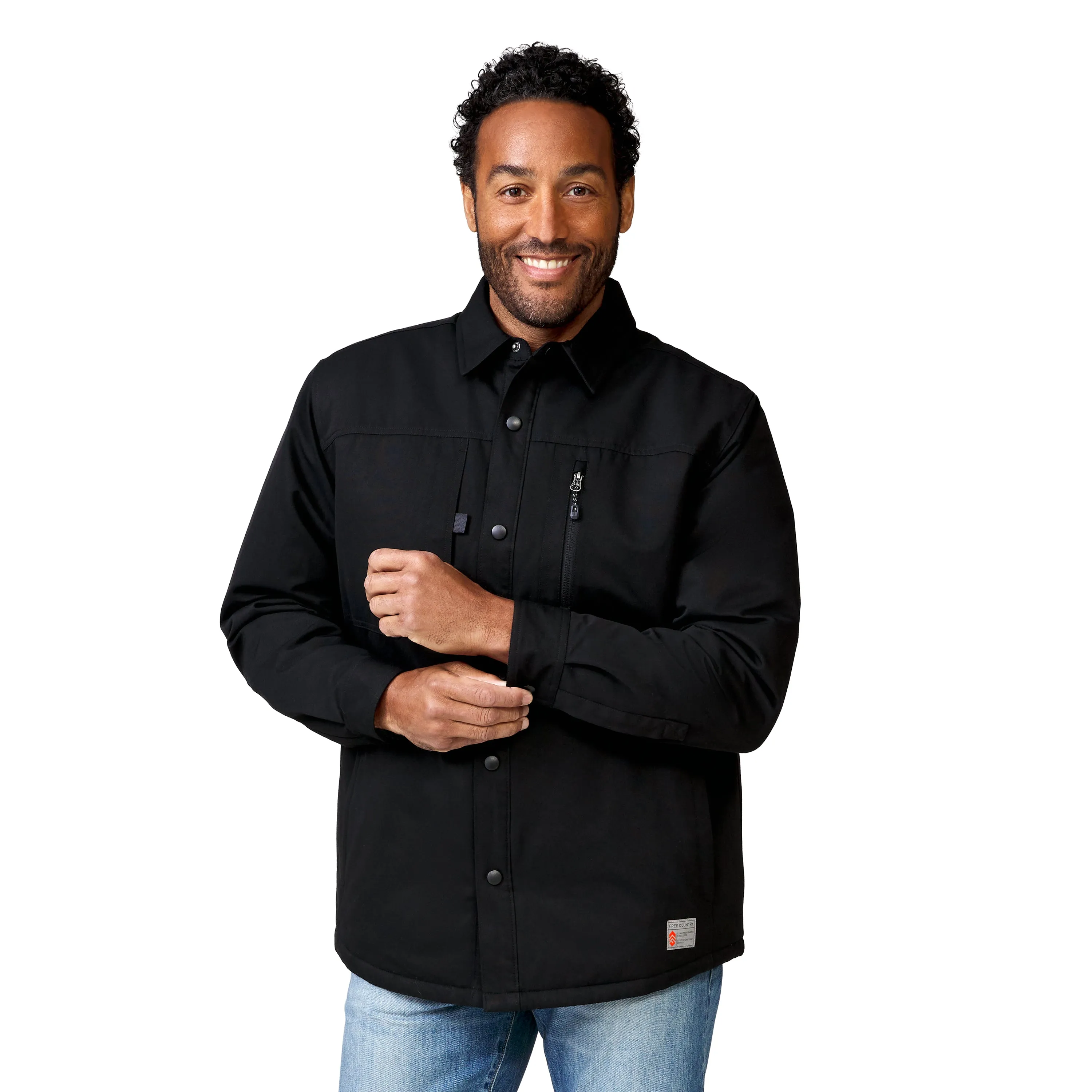 Free Country Men's Brawny Canvas Function Work Shirt