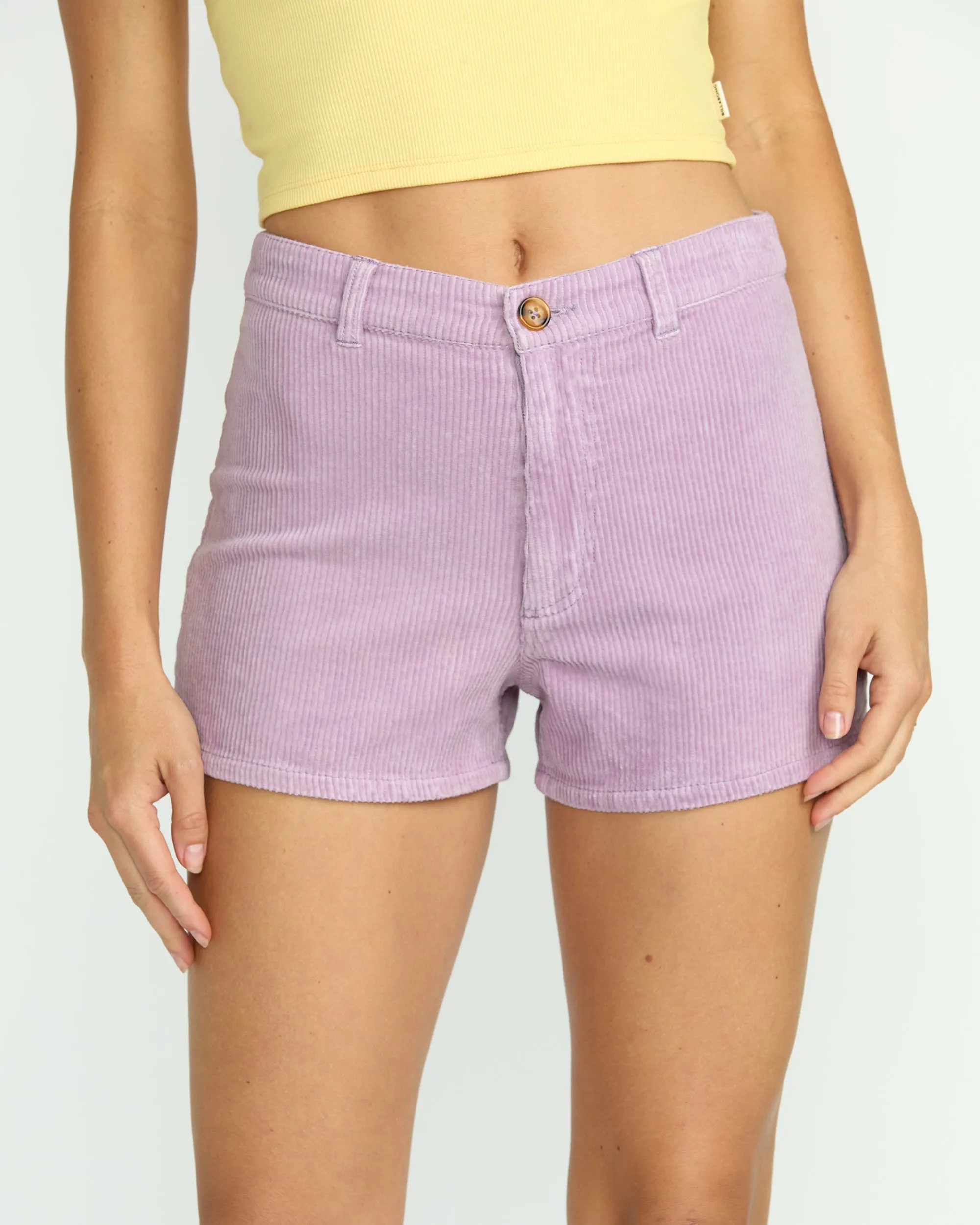 Free Fall Corduroy Shorts - Amethyst Smoke Billabong