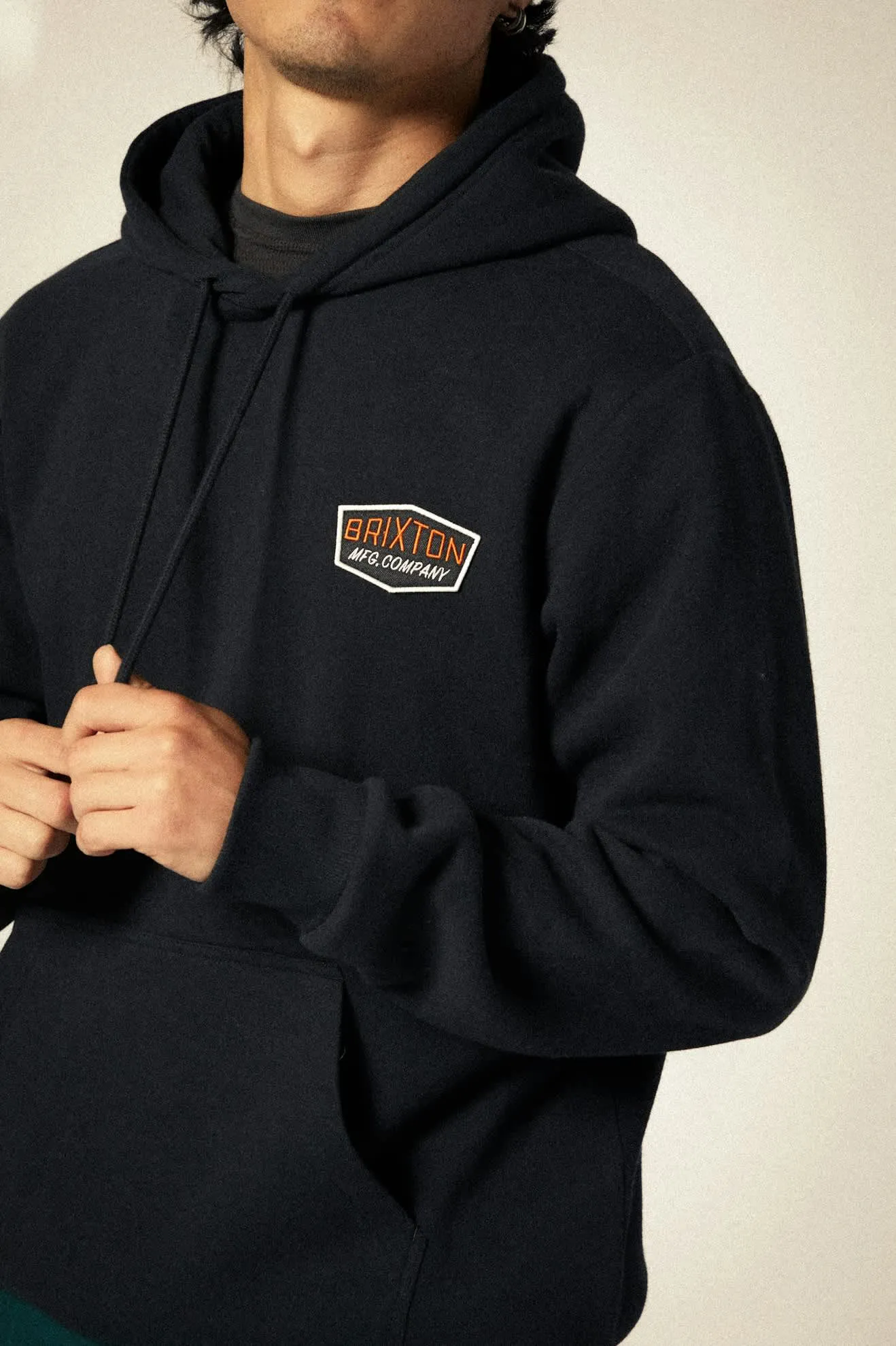 Freeman Hoodie - Black Brixton