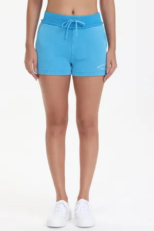 French Terry Embroidered Shorts Juicy Couture