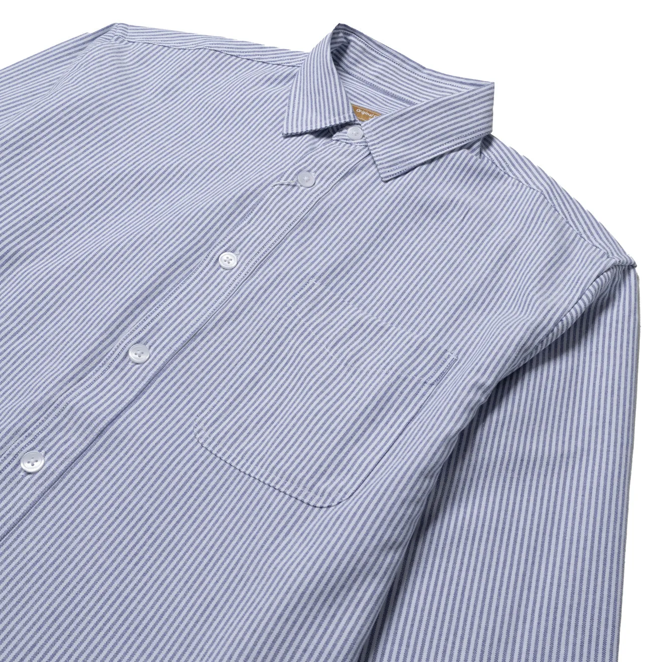 Frizmworks OG Stripe Seersucker Shirt Blue Blue